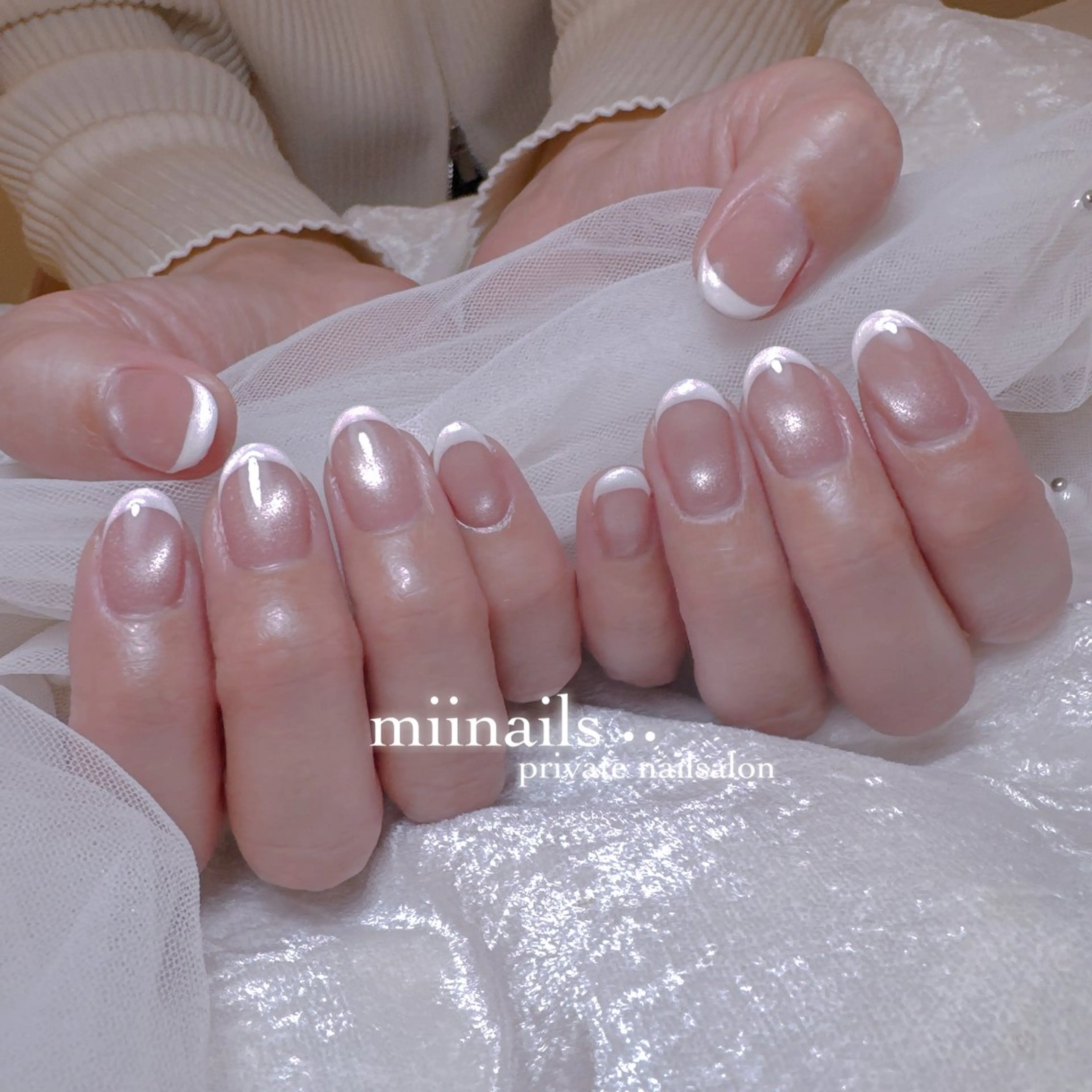 ネイル キラキラネイル ワンホンネイル ハンドネイル nailsalon miinailsのネイルデザイン