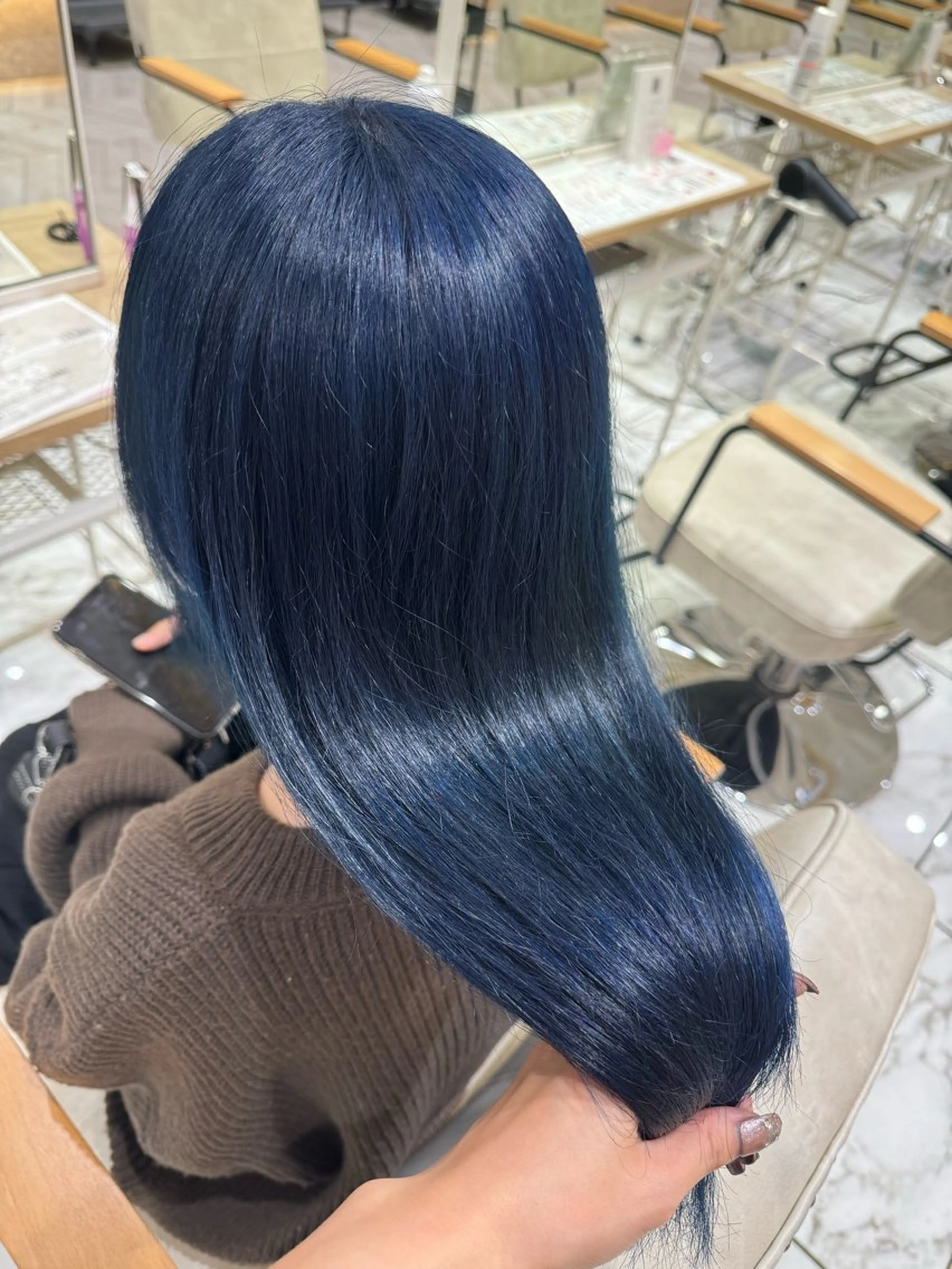 ロング カラー ブリーチ ヘアカラー 学生人気no.1 🦋ナツミのヘアスタイル