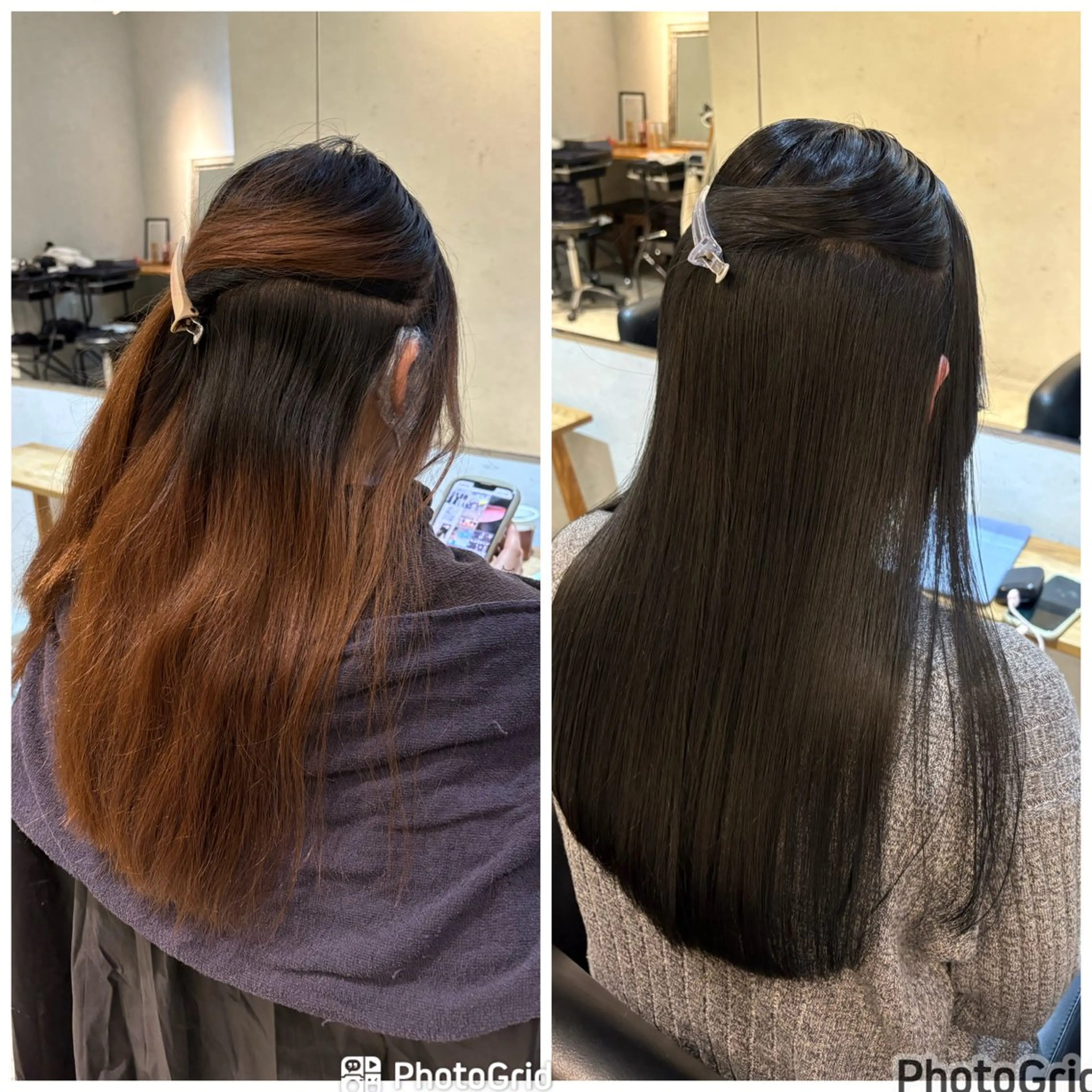 【✨人気NO.2✨】🌼カット+髪質改善カラー+linkトリートメント(内部補修型)🌼の写真