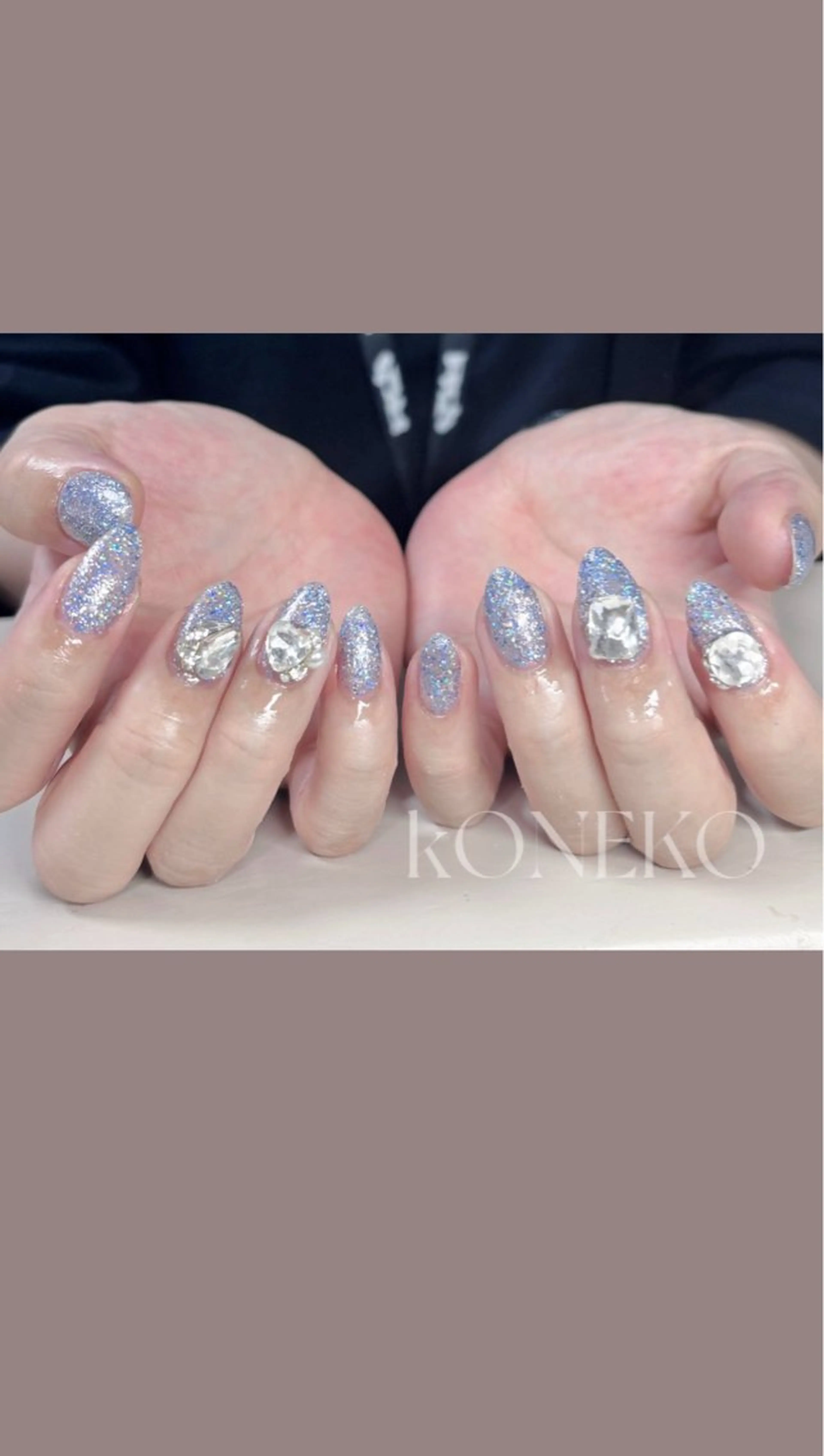 ネイル ハンドネイル コネコネイルサロン モデル用のネイルデザイン