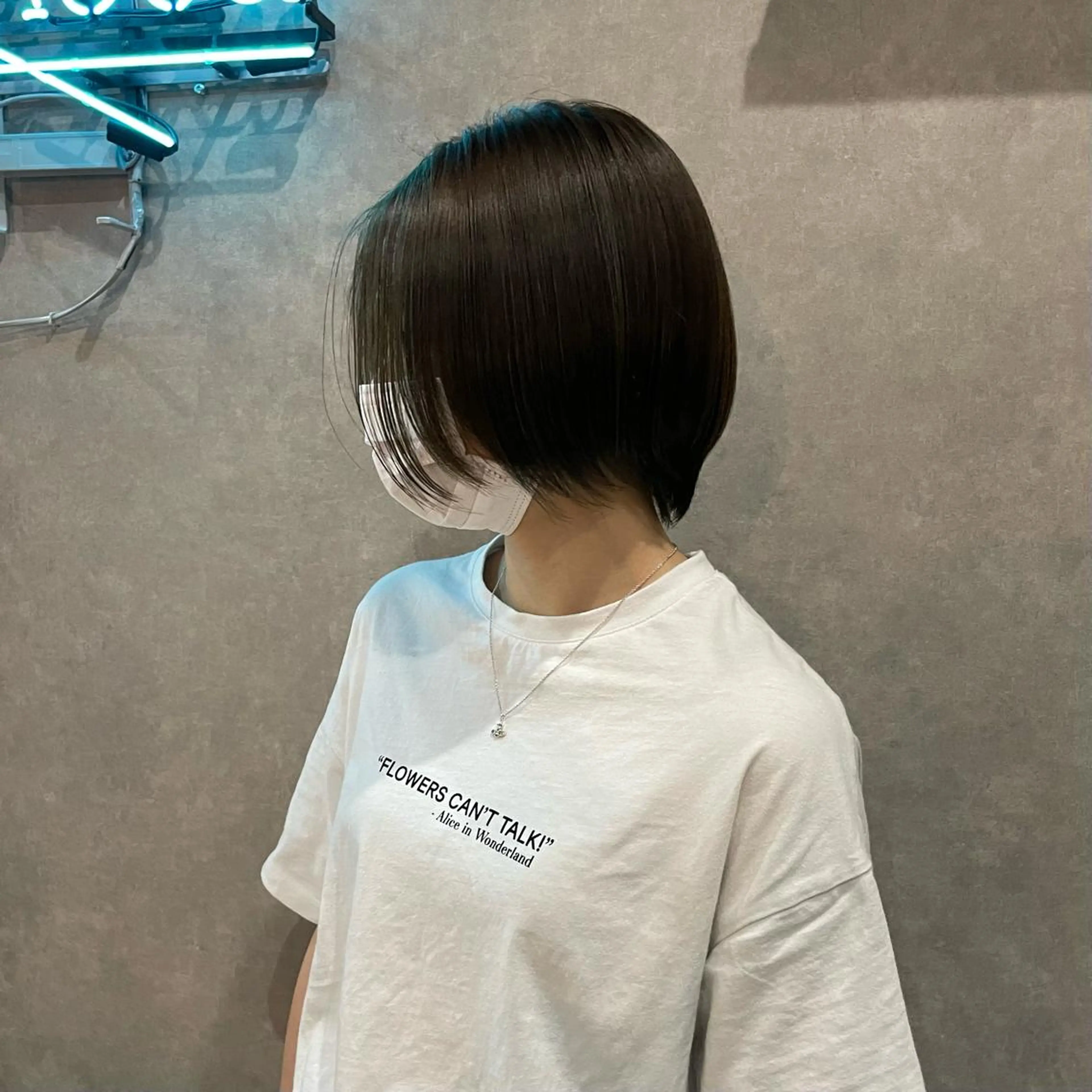 ショート カラー はちすか るかのヘアスタイル