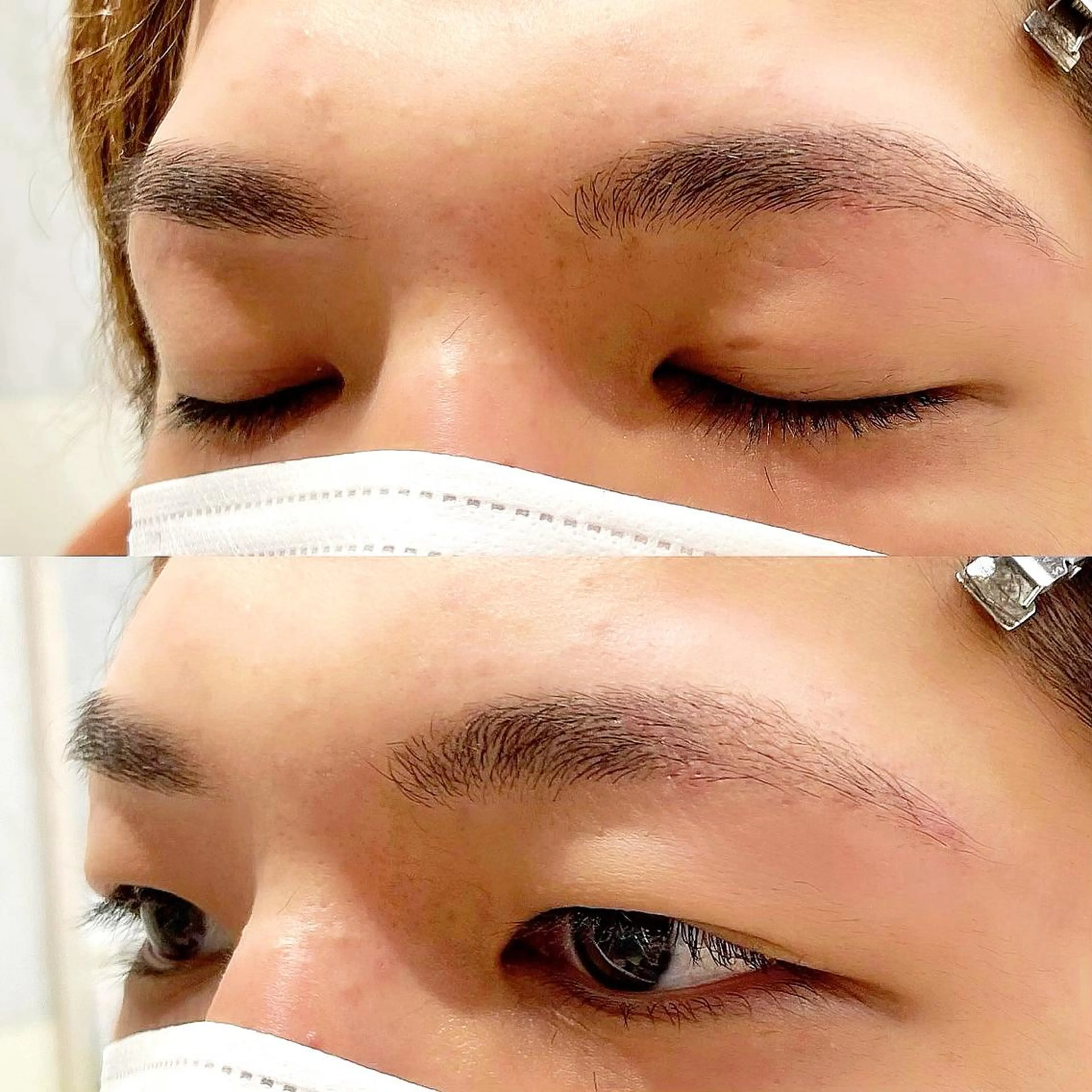 アイブロウ メンズアイブロウ 眉毛ワックス脱毛 梶ヶ谷 絵璃のマツエク・マツパデザイン