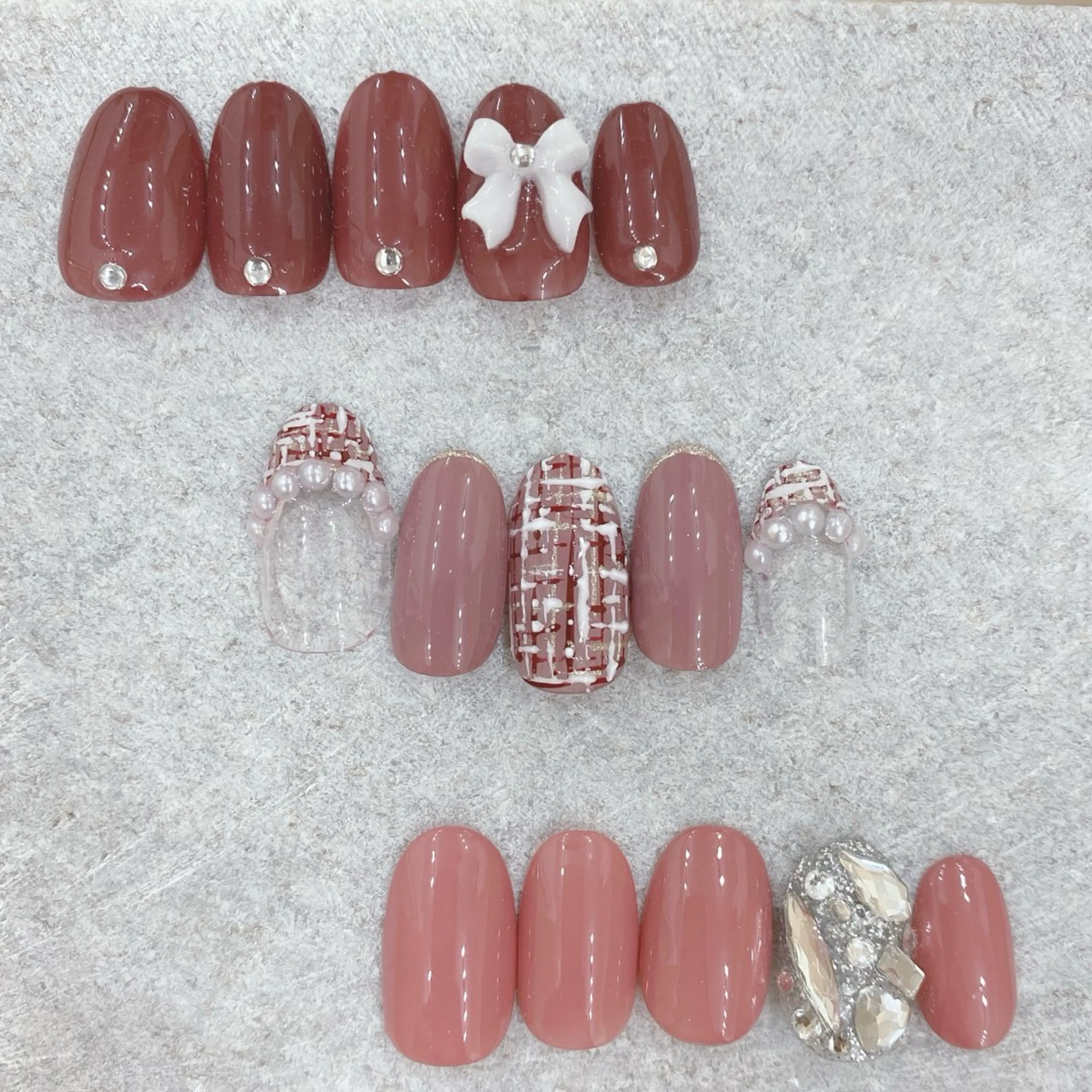 ネイル ハンドネイル 艶/マグネット/網紅 /韓国/岩下りほのネイルデザイン