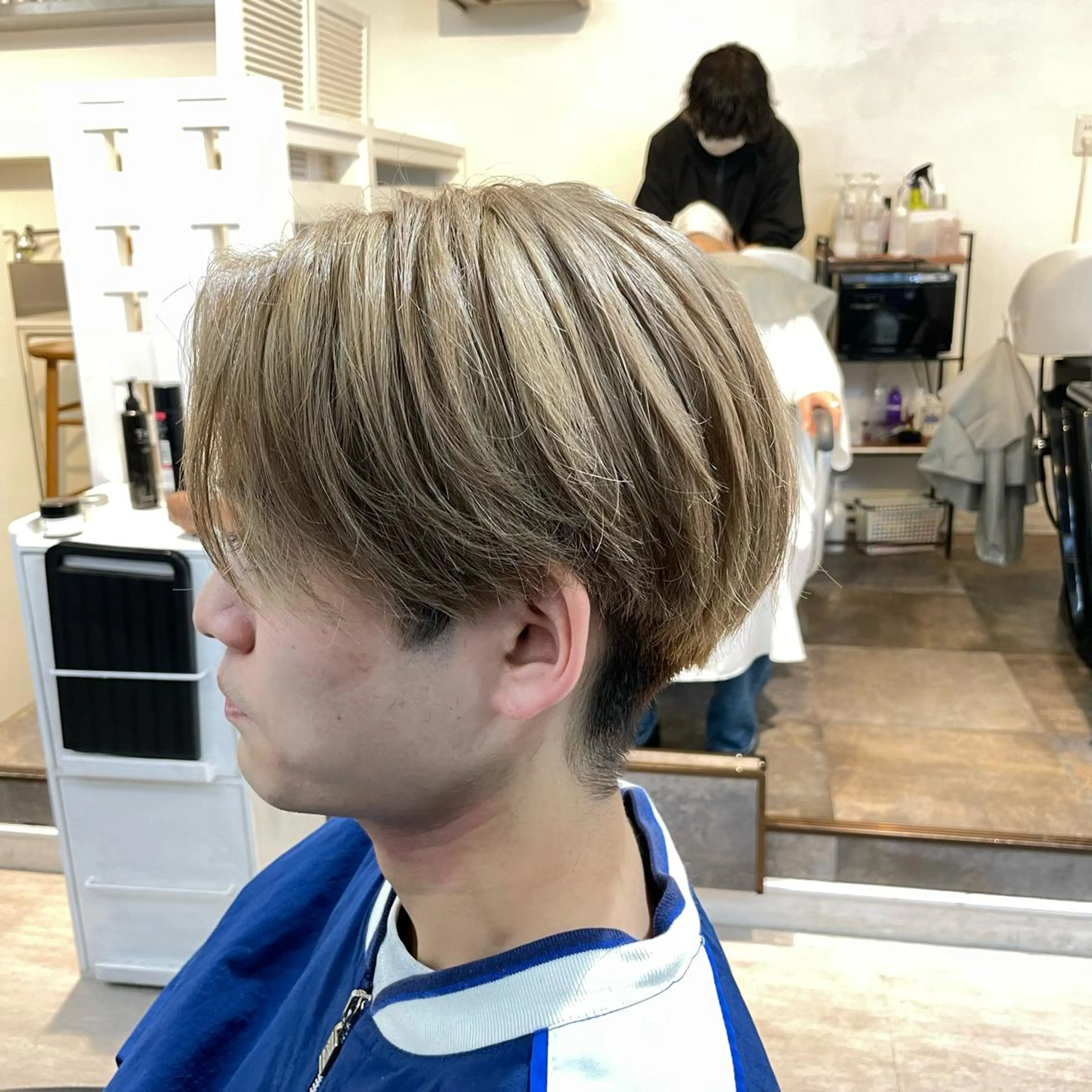 カラー メンズ ✨️ツイスパ波巻き特 化小杉澪生✨️のヘアスタイル