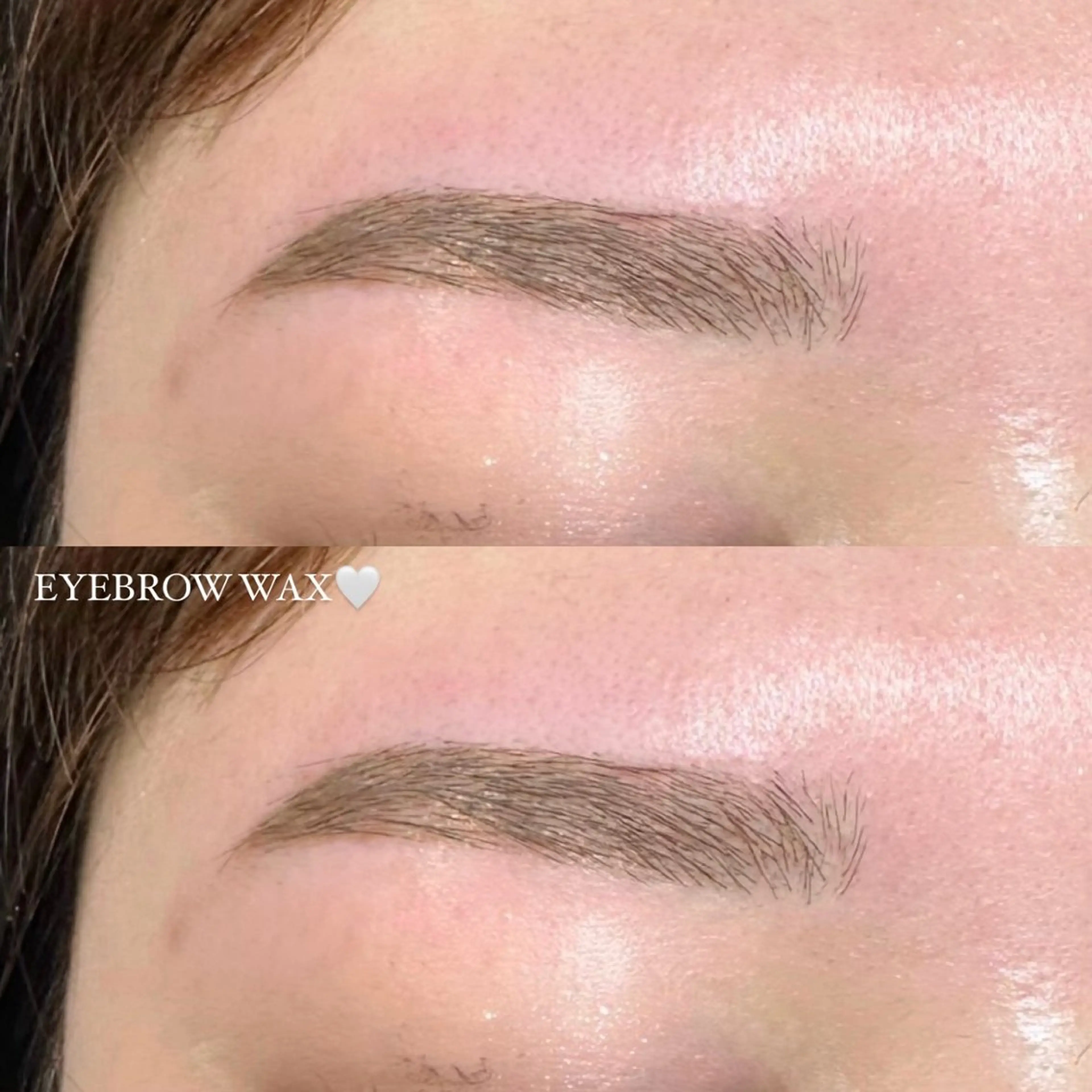 アイブロウ ワックス脱毛 眉カット 渡邉 唯のマツエク・マツパデザイン