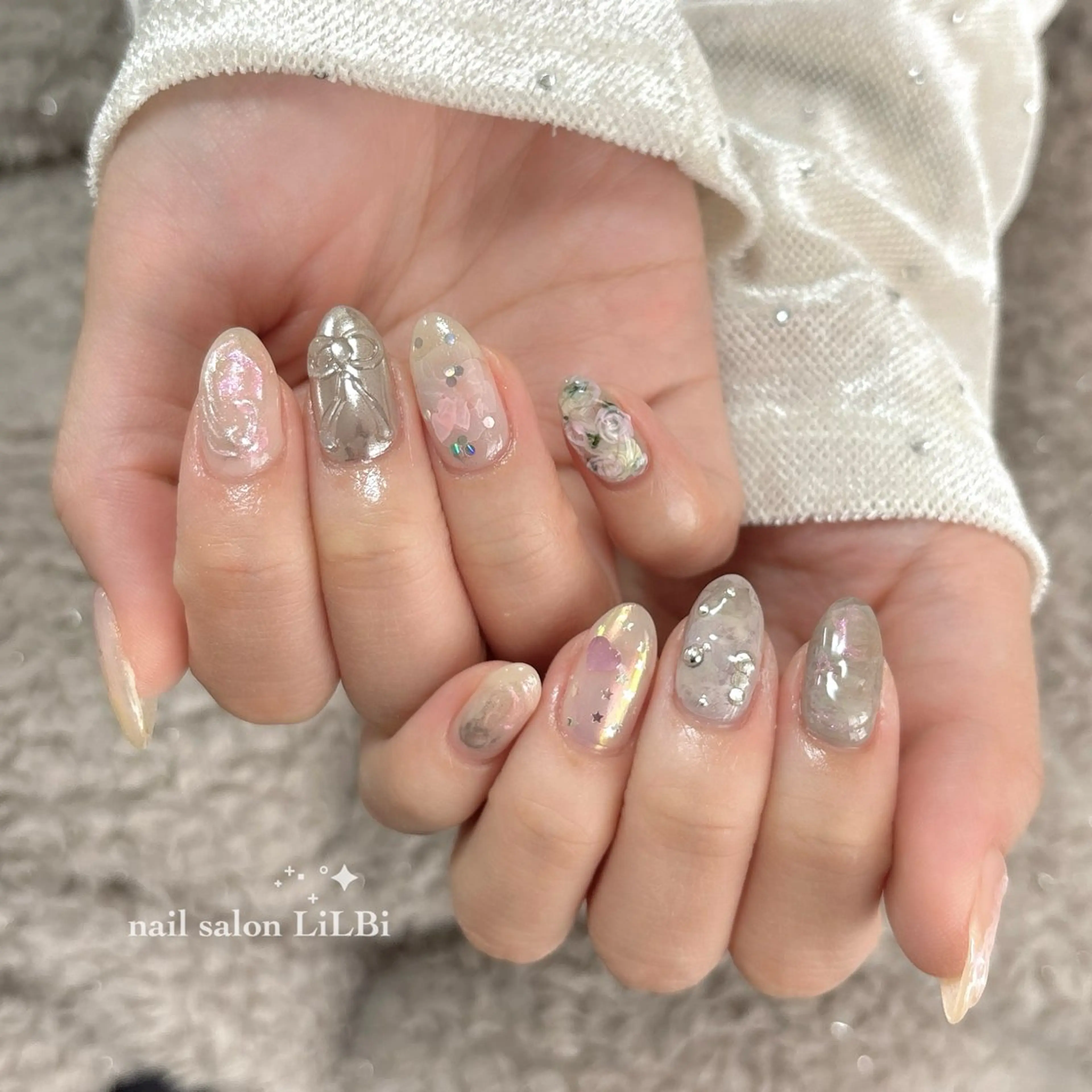 ネイル ハンドネイル nailsalon LiLBiのネイルデザイン