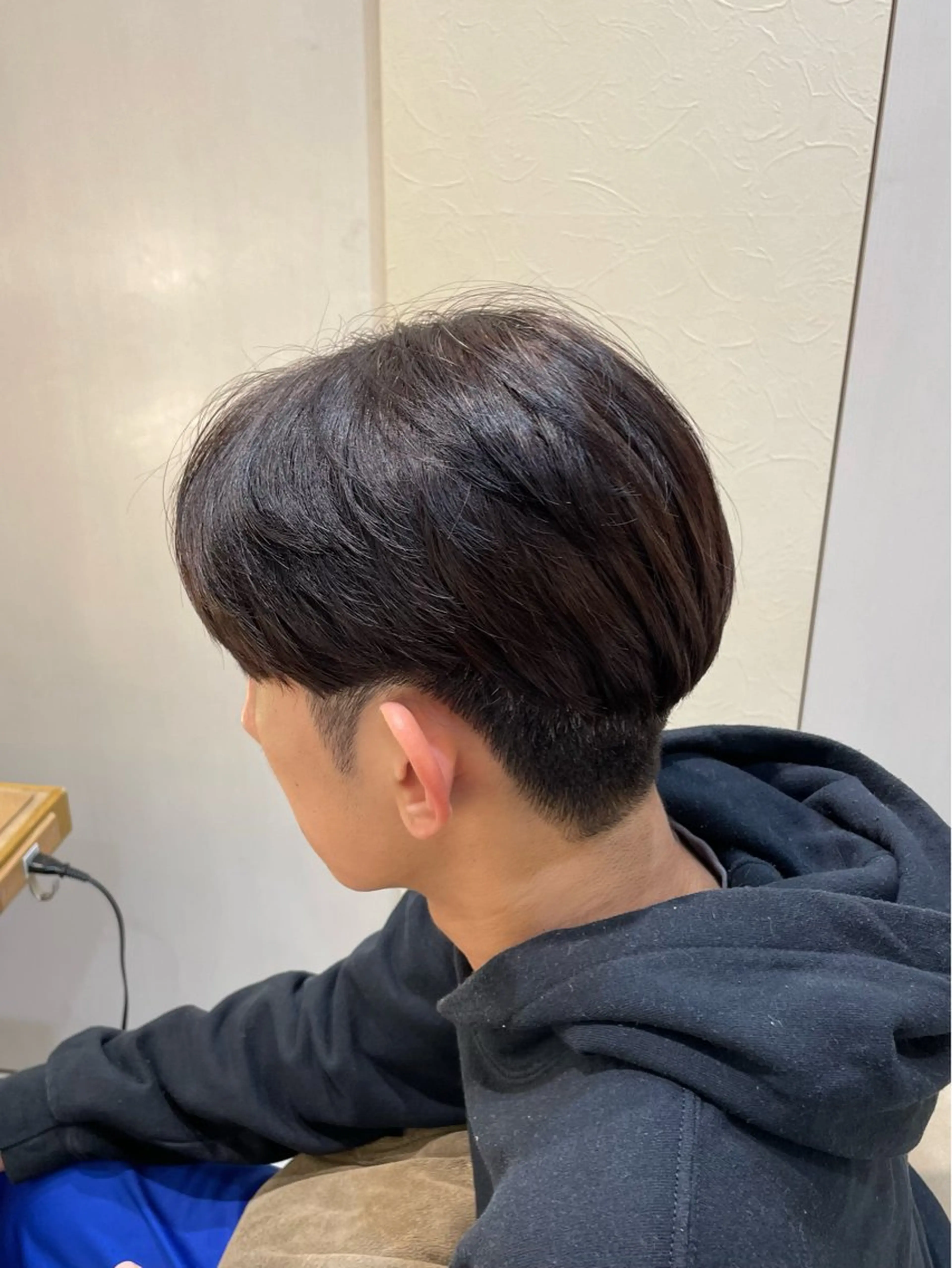 ミディアム パーマ メンズ カット 縮毛矯正 本厚木｜縮毛矯正/ 酸性スト専門サロンのヘアスタイル