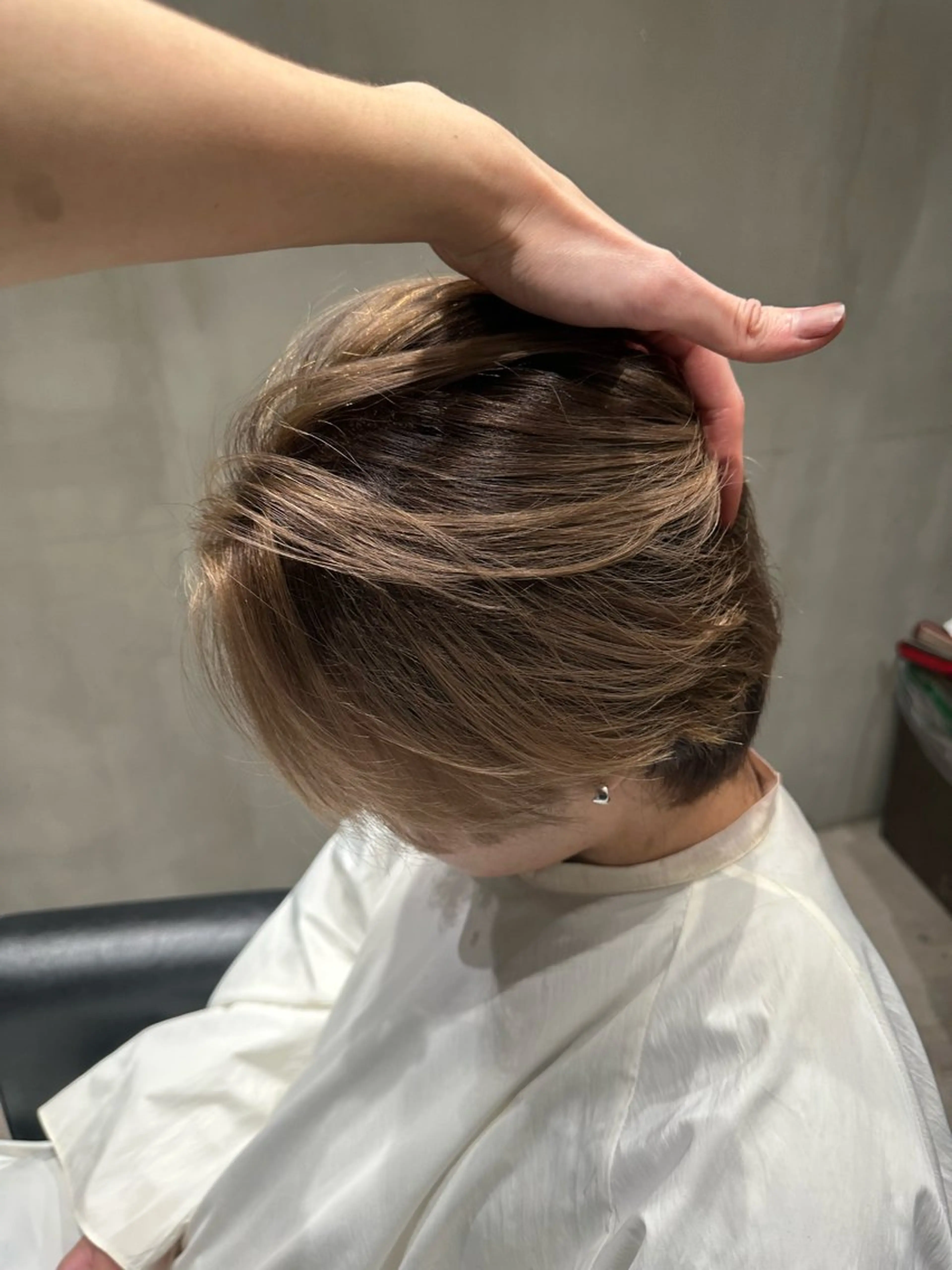 カラー メンズ メンズバレイヤージュ バレイヤージュ カット ヘアカラー メンズバレイヤージュ /町田/木村悠月のヘアスタイル