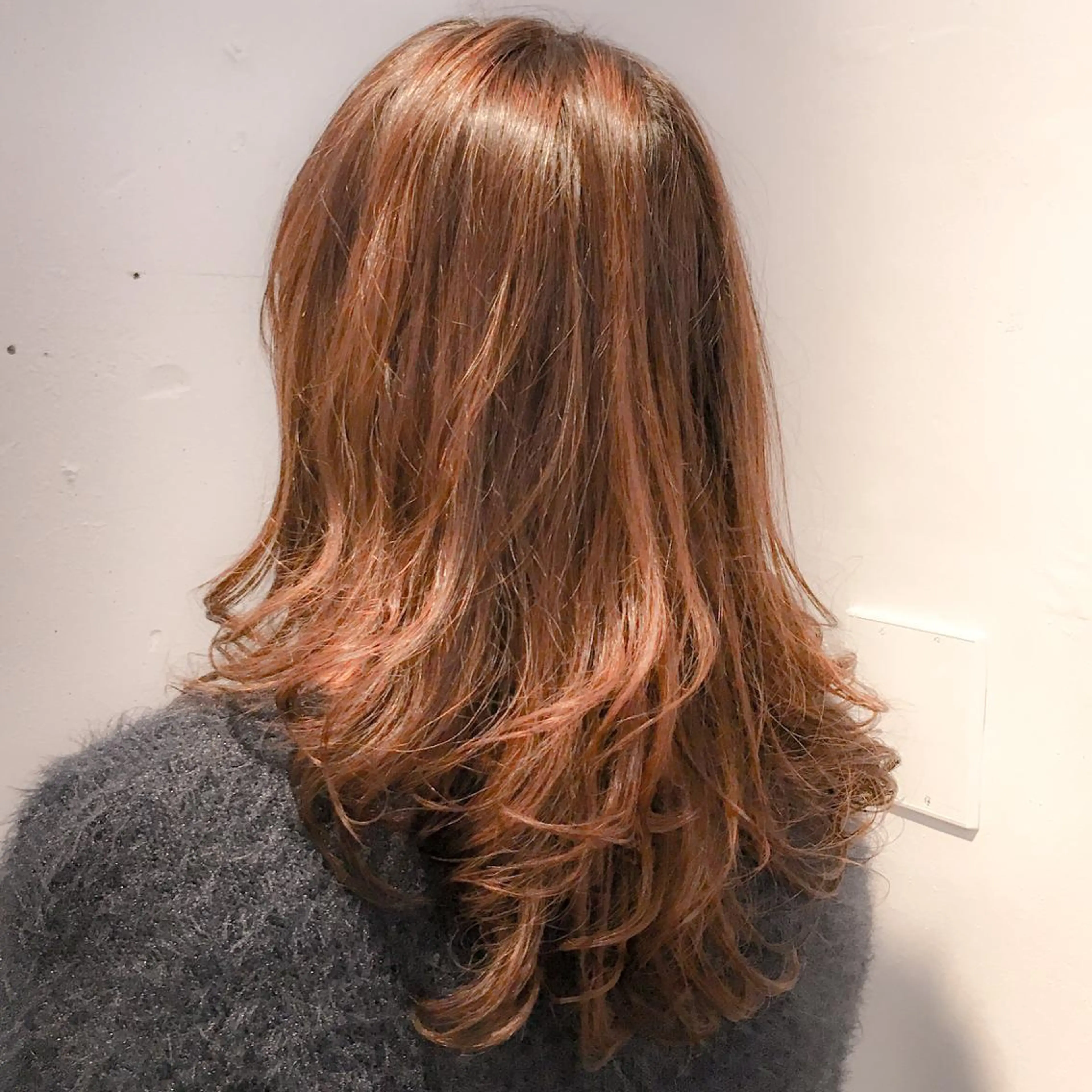 ロング パーマ デジタルパーマ カット パーマ トミタ アツシのヘアスタイル