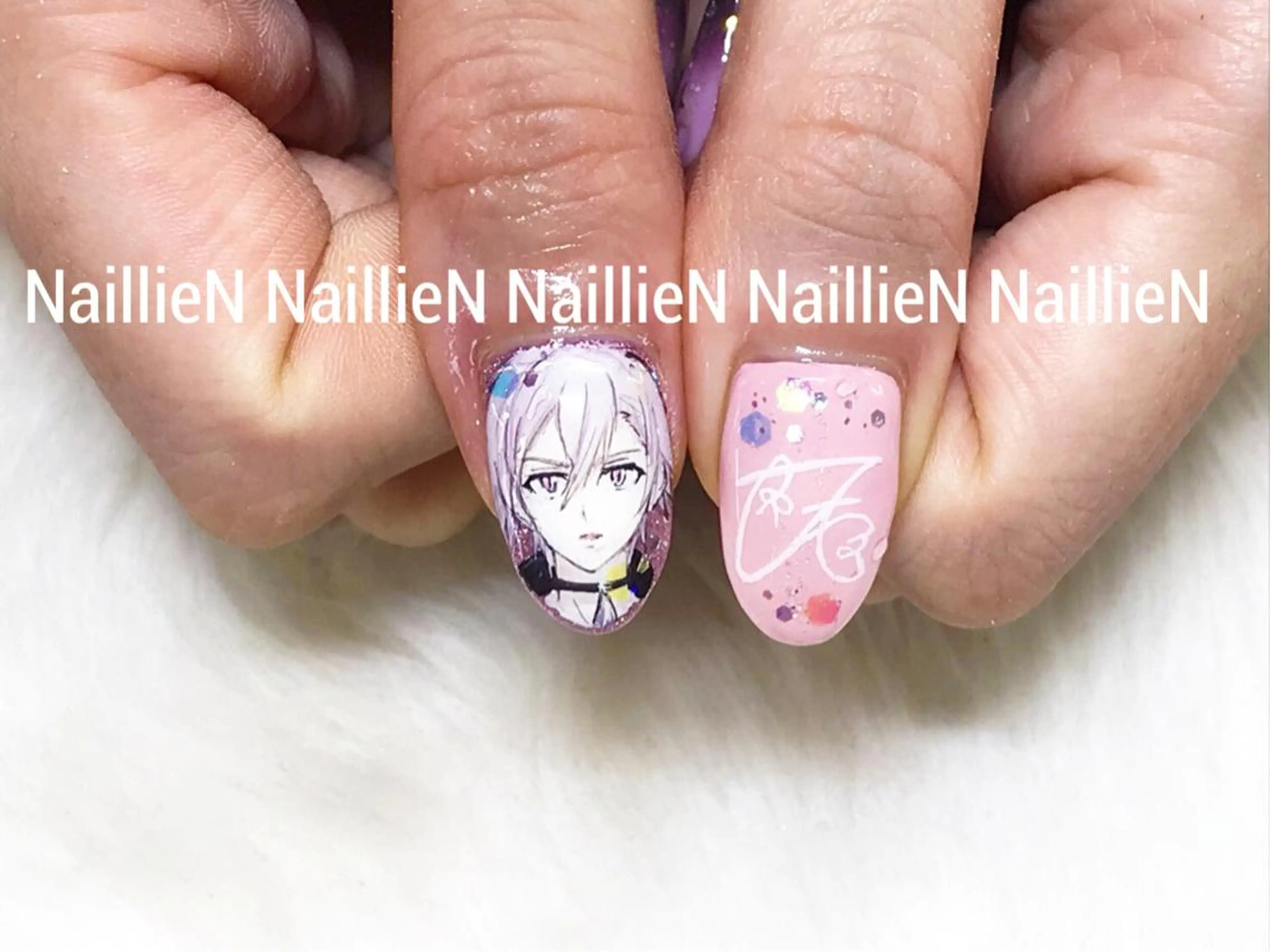 ネイル 持ち込み ハンドネイル Nail lieNのネイルデザイン