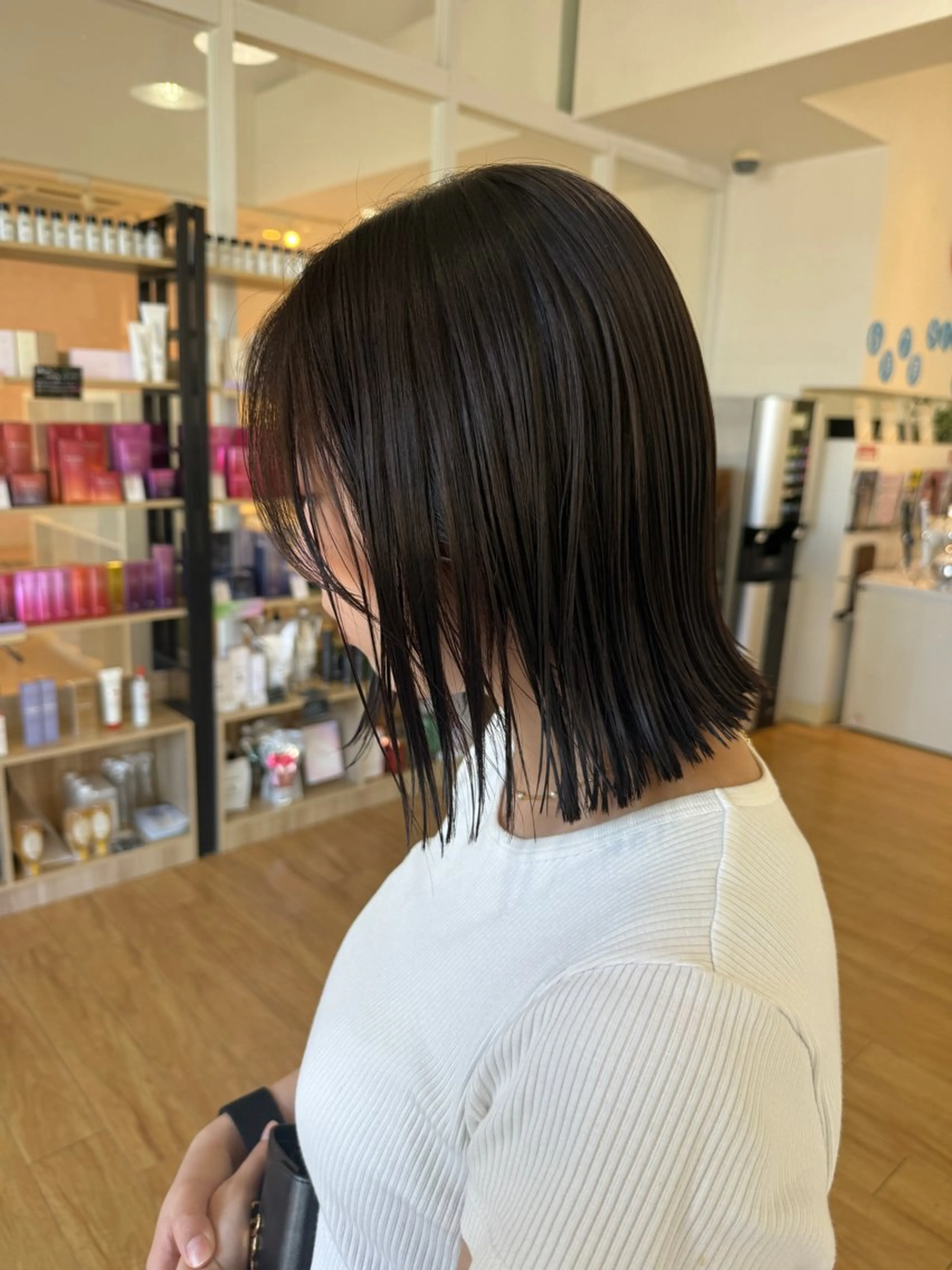 ショート カット ヘアカラー トリートメント 鹿児島 聖来のヘアスタイル