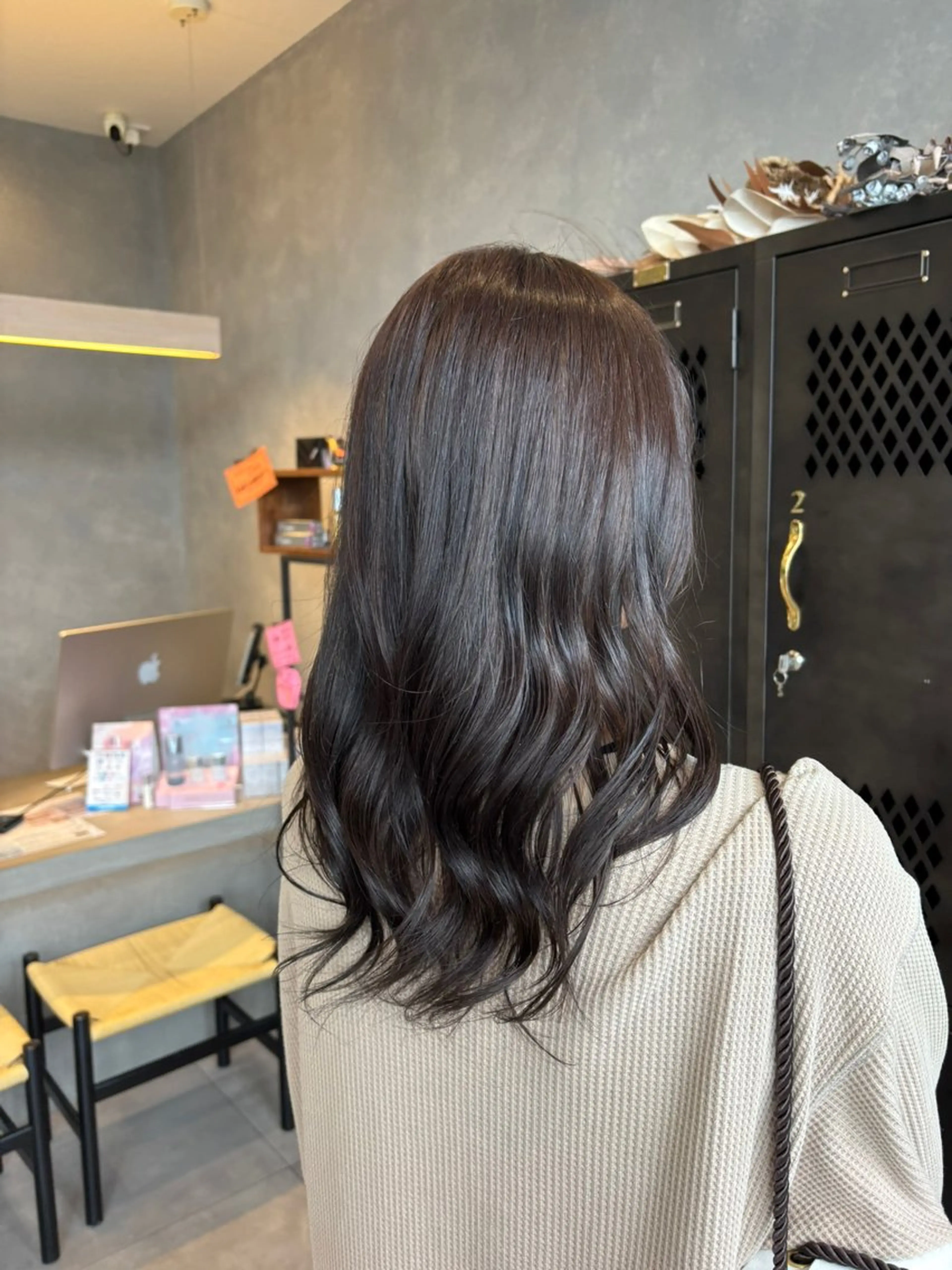 ロング カラー ブラウンカラー ヘアカラー 豊橋ブリーチ/似合わ せカット/SHIHOのヘアスタイル