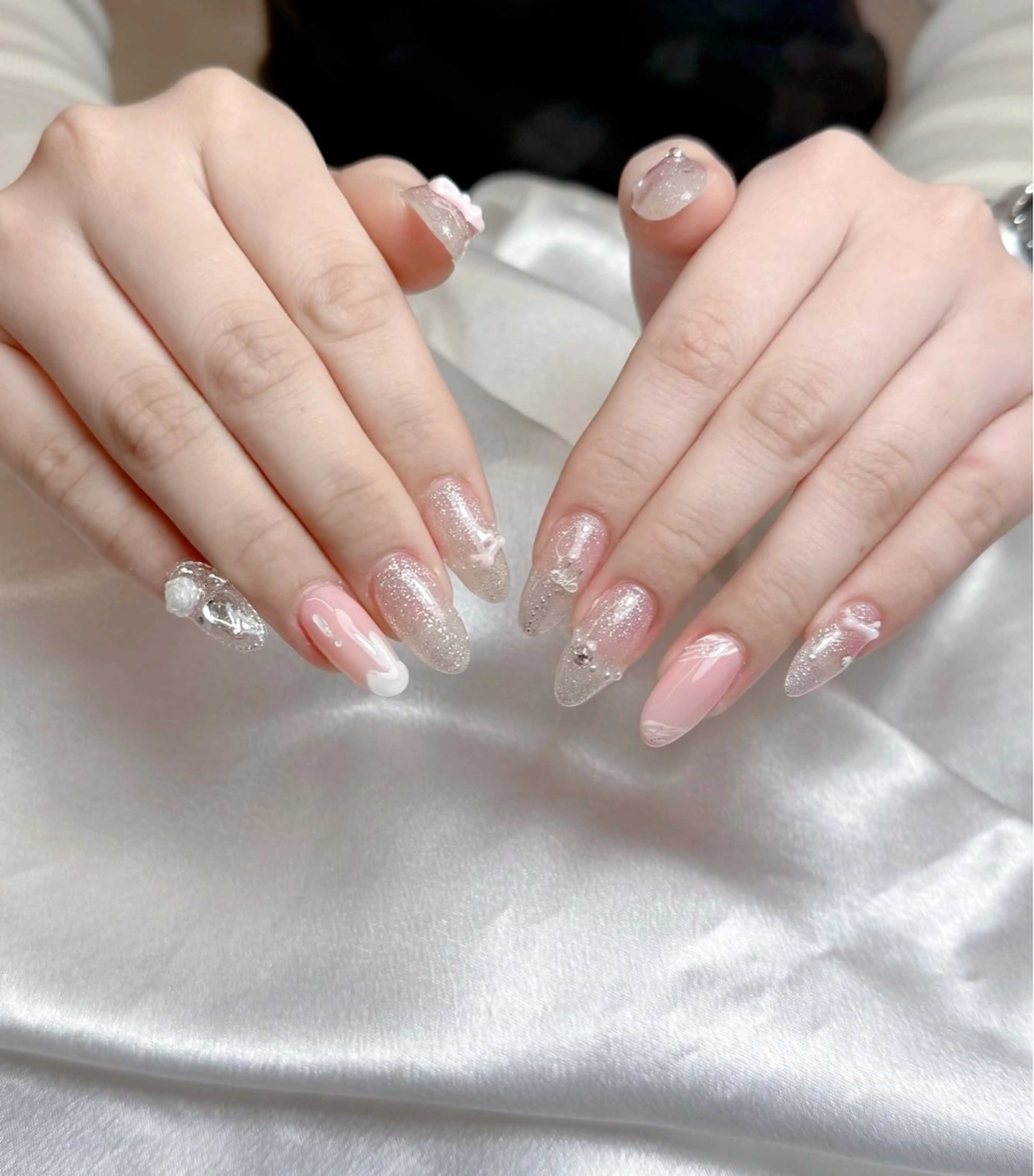 持ち込みデザイン🎀パーツ付け放題💖※事前にデザイン画像の送付必須の写真