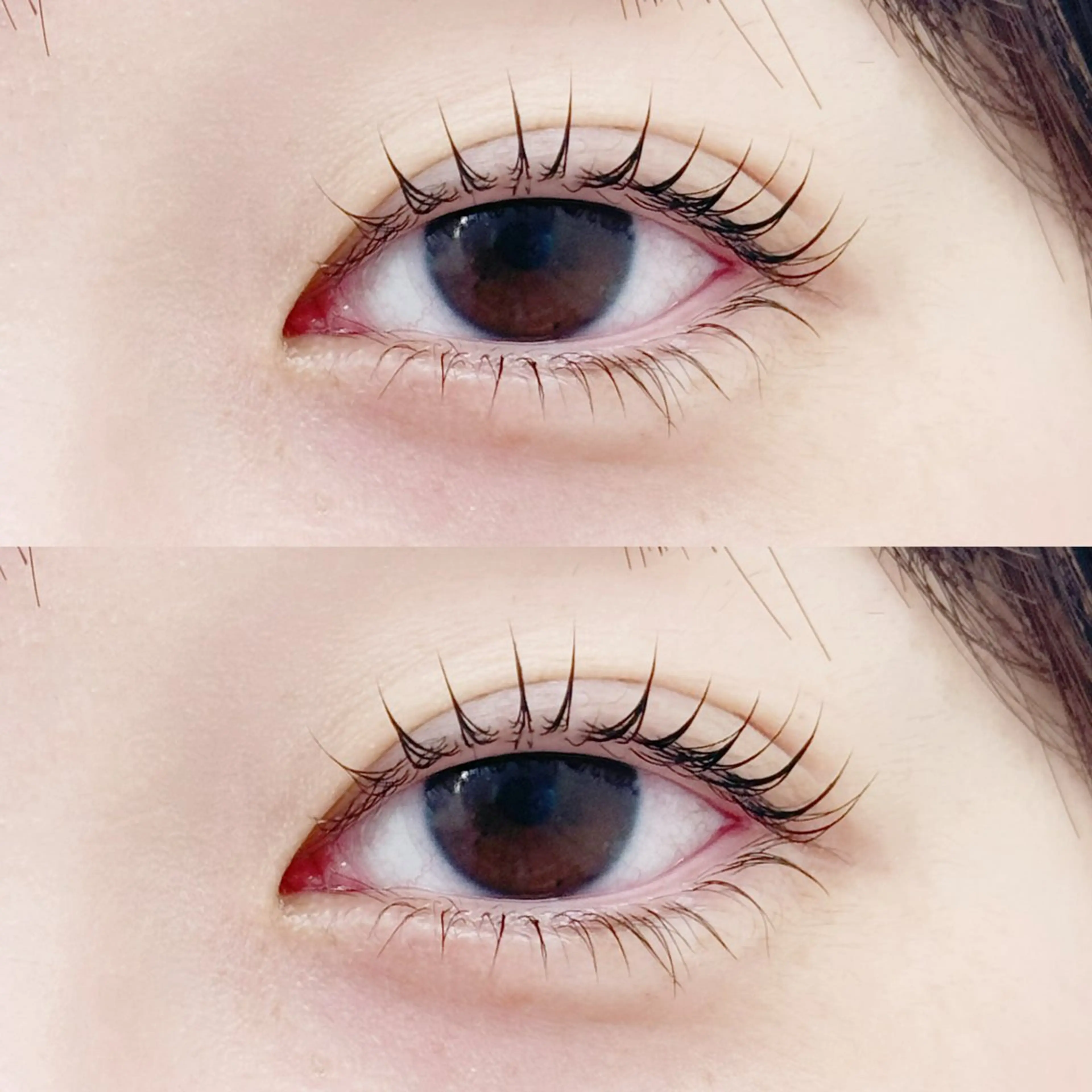 マツエク・マツパ 下まつげエクステ 一重×まつ毛パーマ マツパ CLUTCH江坂 こんどうのマツエク・マツパデザイン