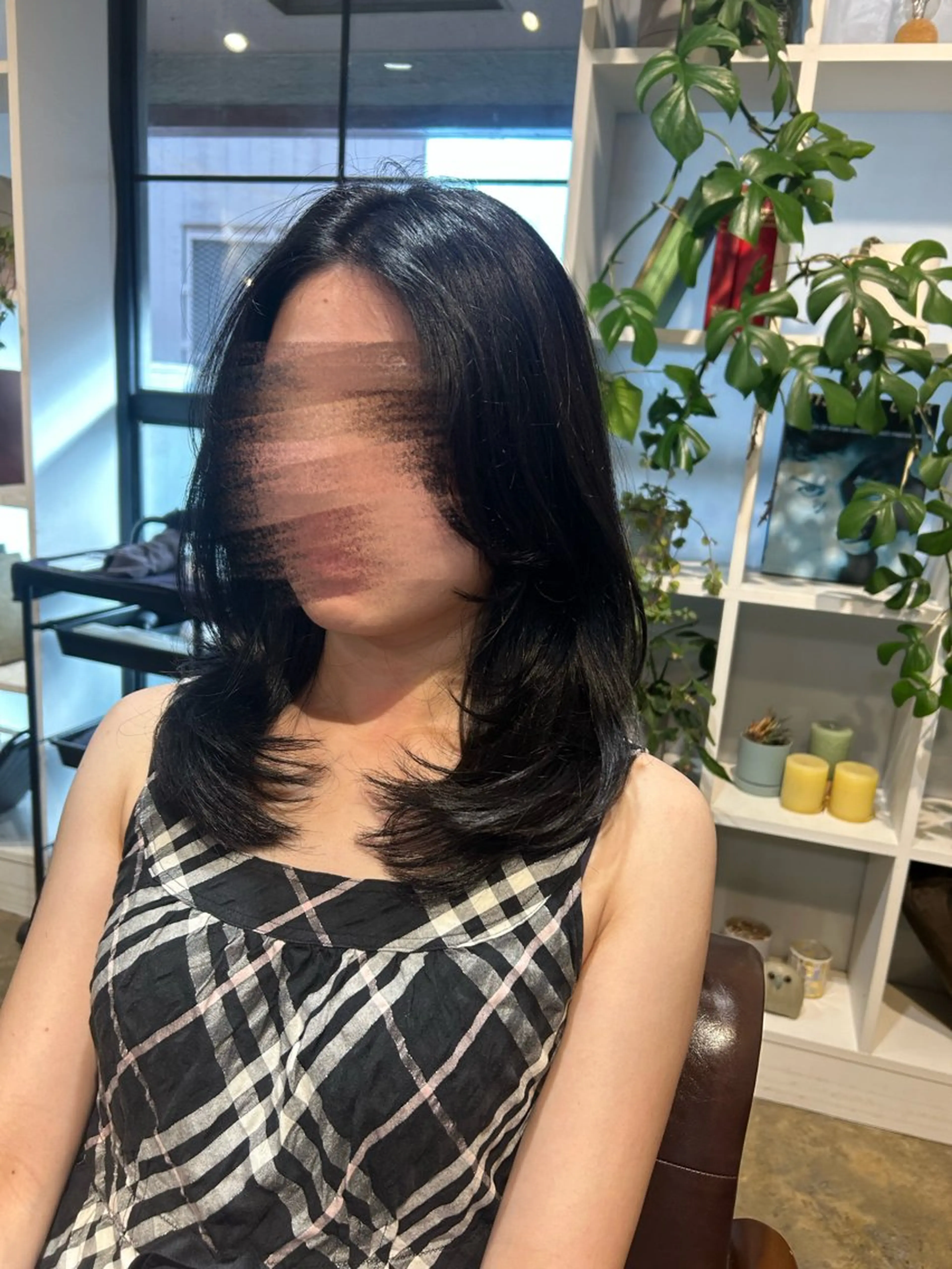 ミディアム カット アレンジ/新宿 透明感カラー/ヤノのヘアスタイル