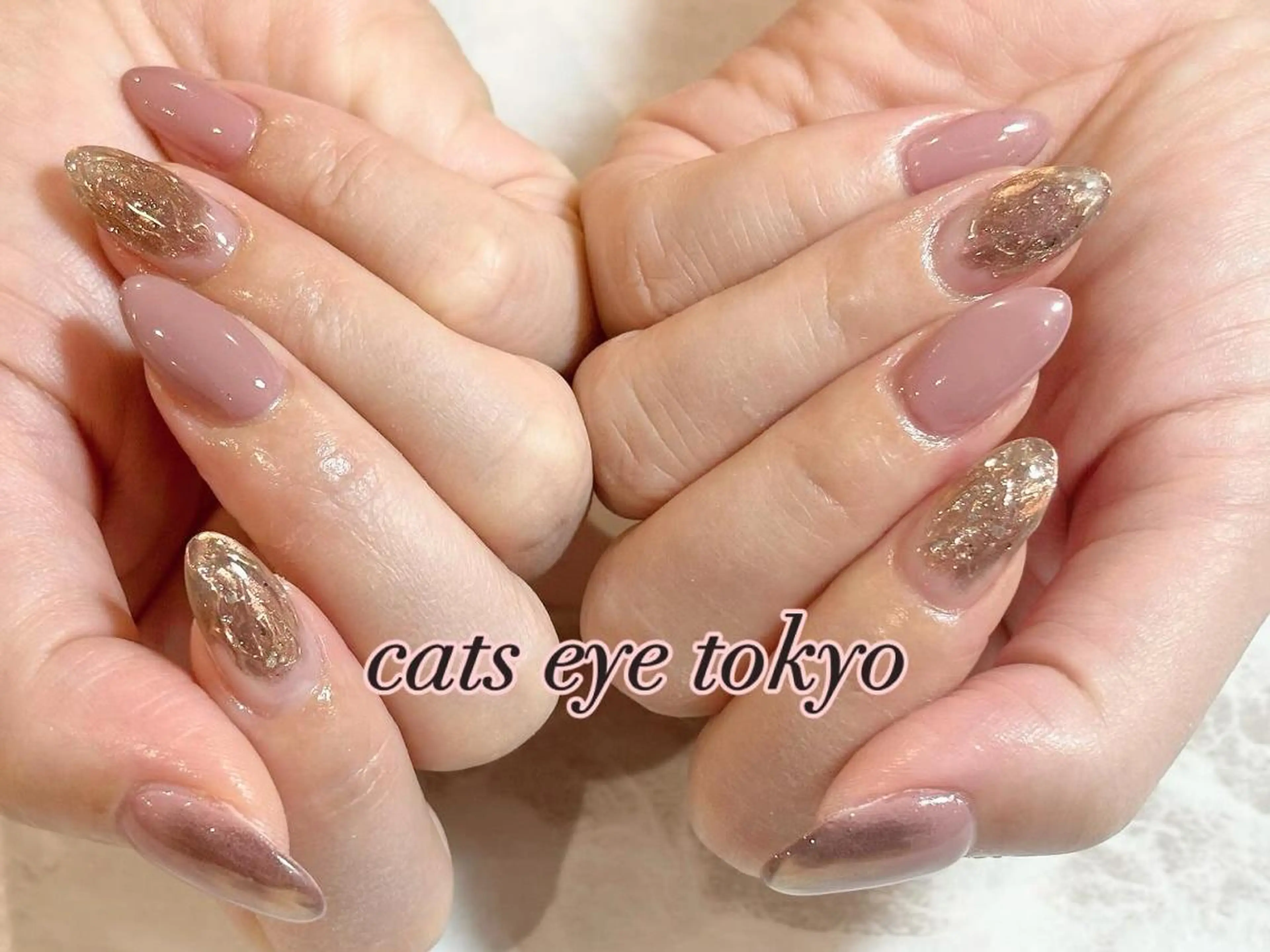 ネイル アートネイル ジェルネイル マグネットネイル ミラーネイル ニュアンスネイル Cat's eye TOKYO 新宿店のネイルデザイン