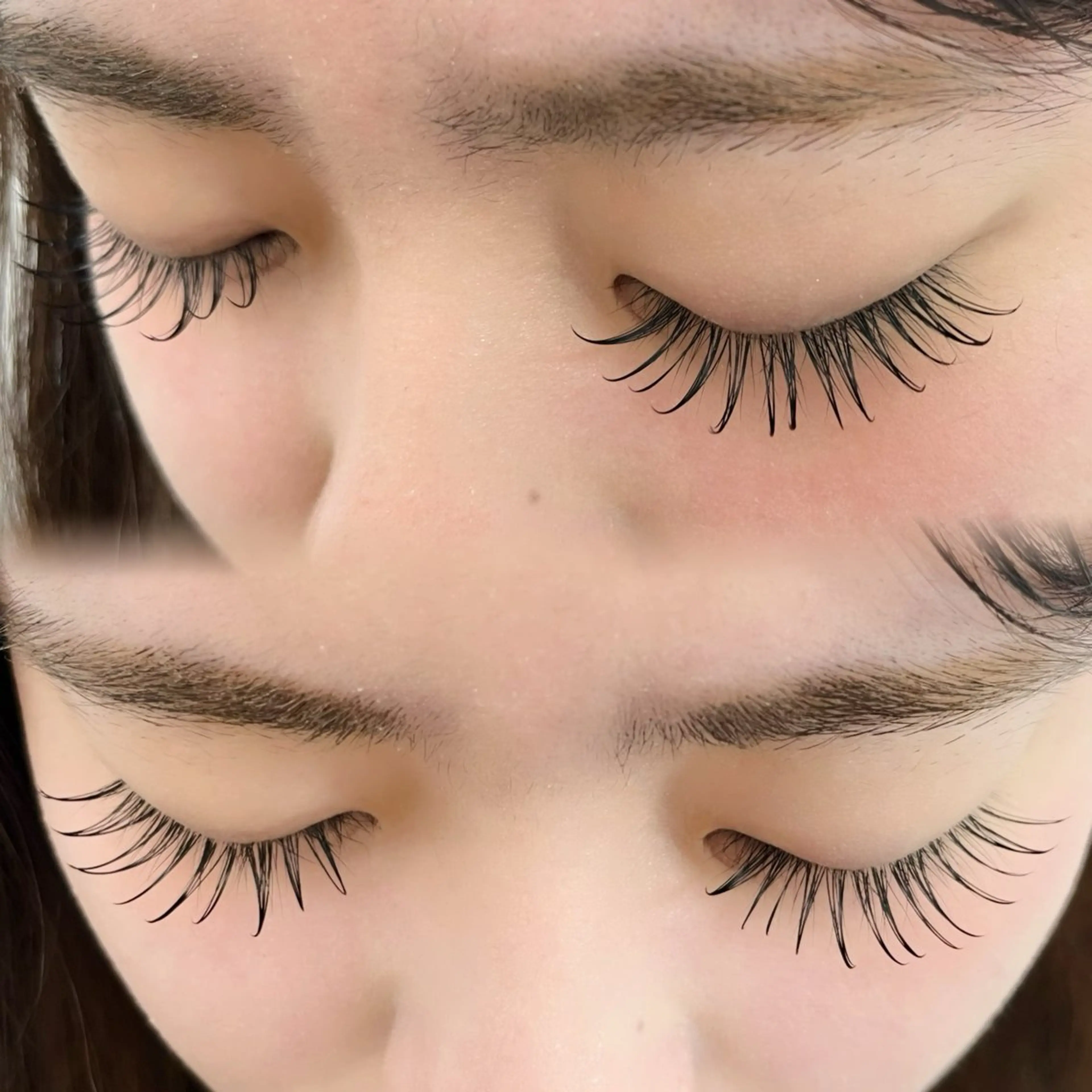 マツエク・マツパ 束感まつ毛 ラブニールハトル🌷 有川のマツエク・マツパデザイン