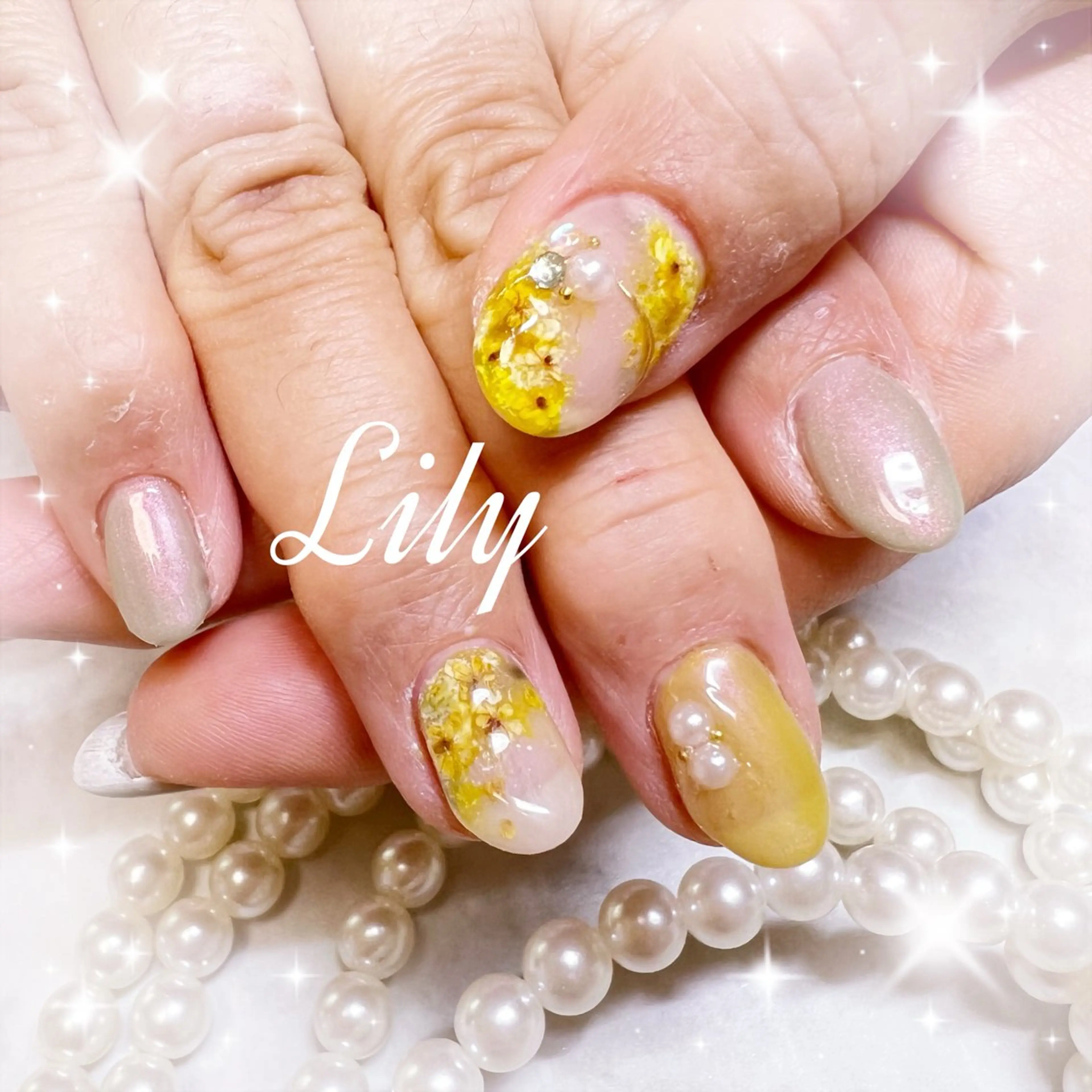 ネイル ハンドネイル Nailsalon Lilyのネイルデザイン