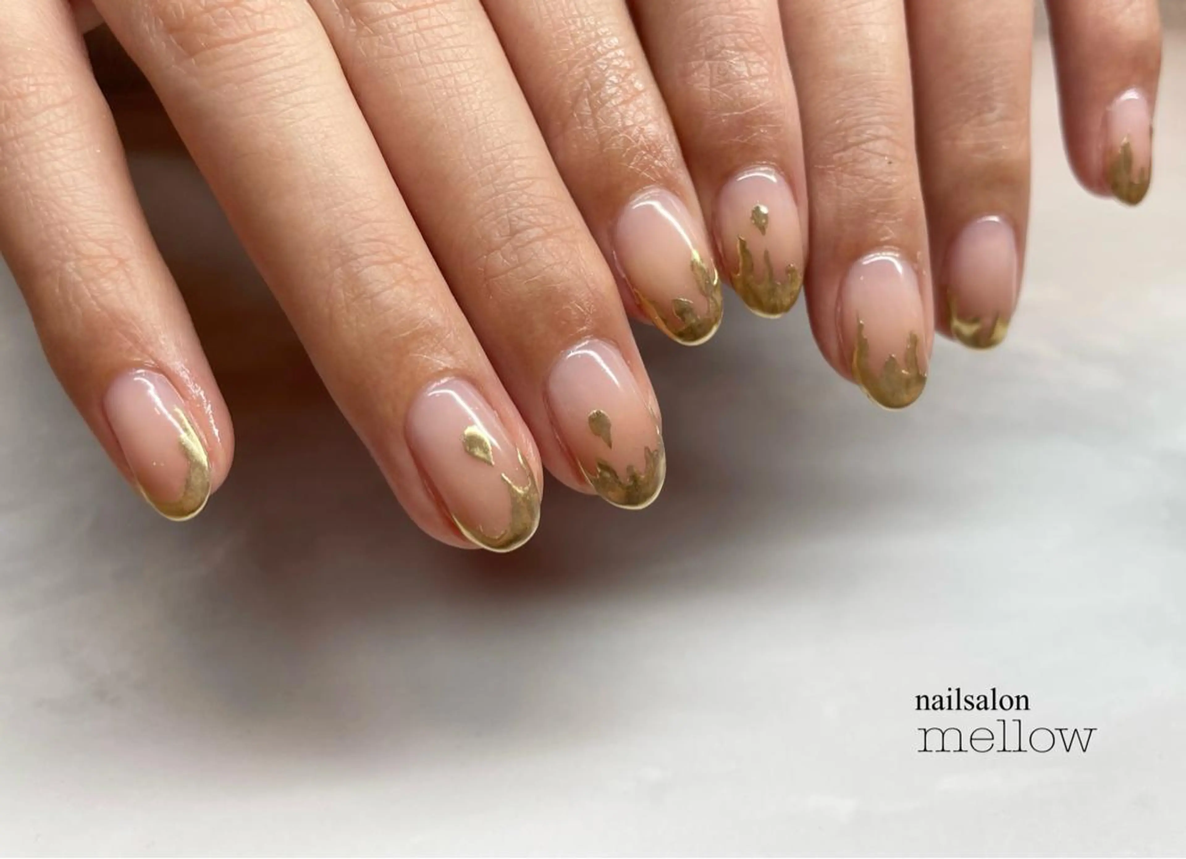 ネイル アートネイル ミラーネイル 大山 浩美のネイルデザイン