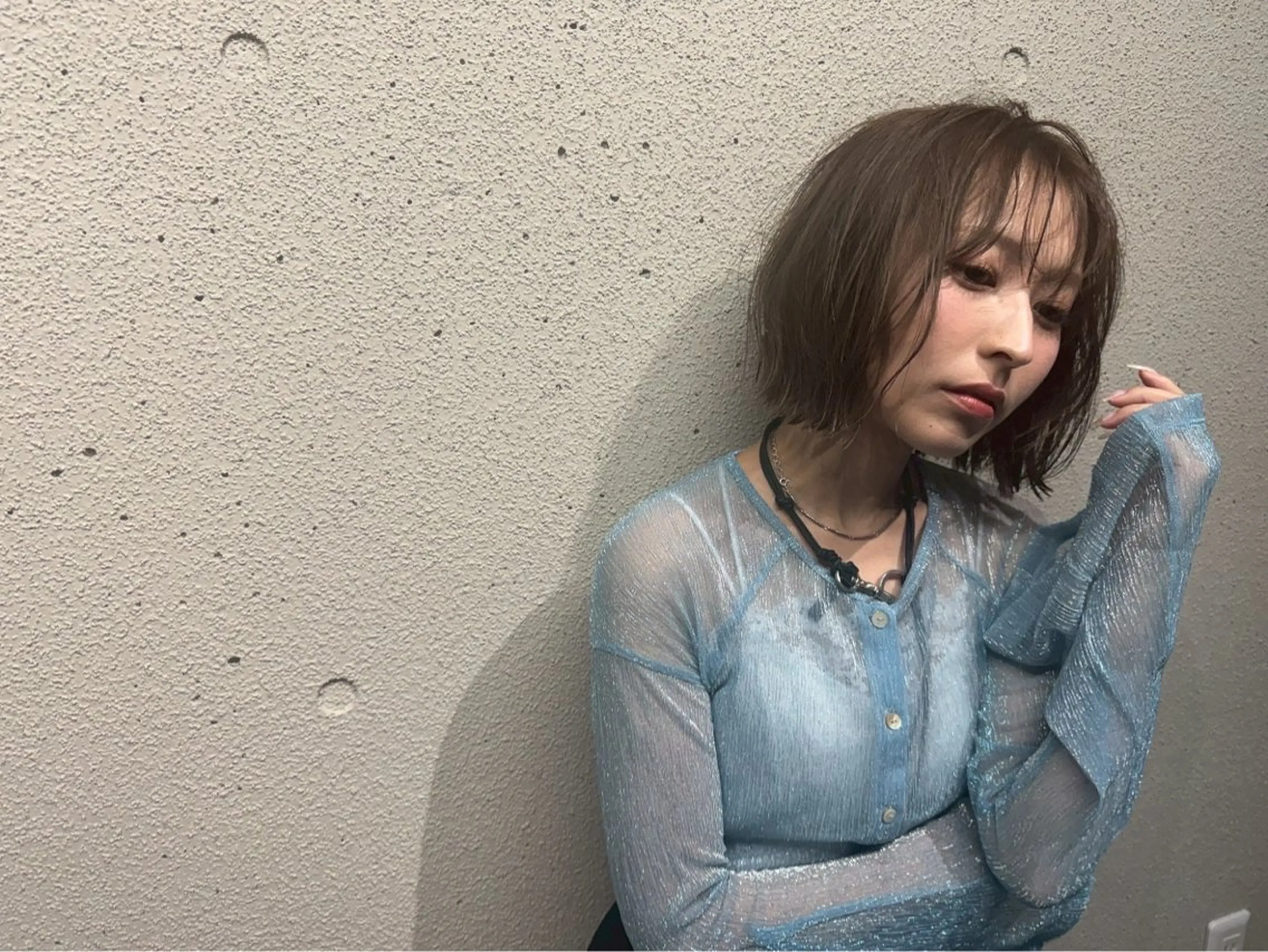 ショート 透明感ダブルカラー/ 諸岡ひばりのヘアスタイル