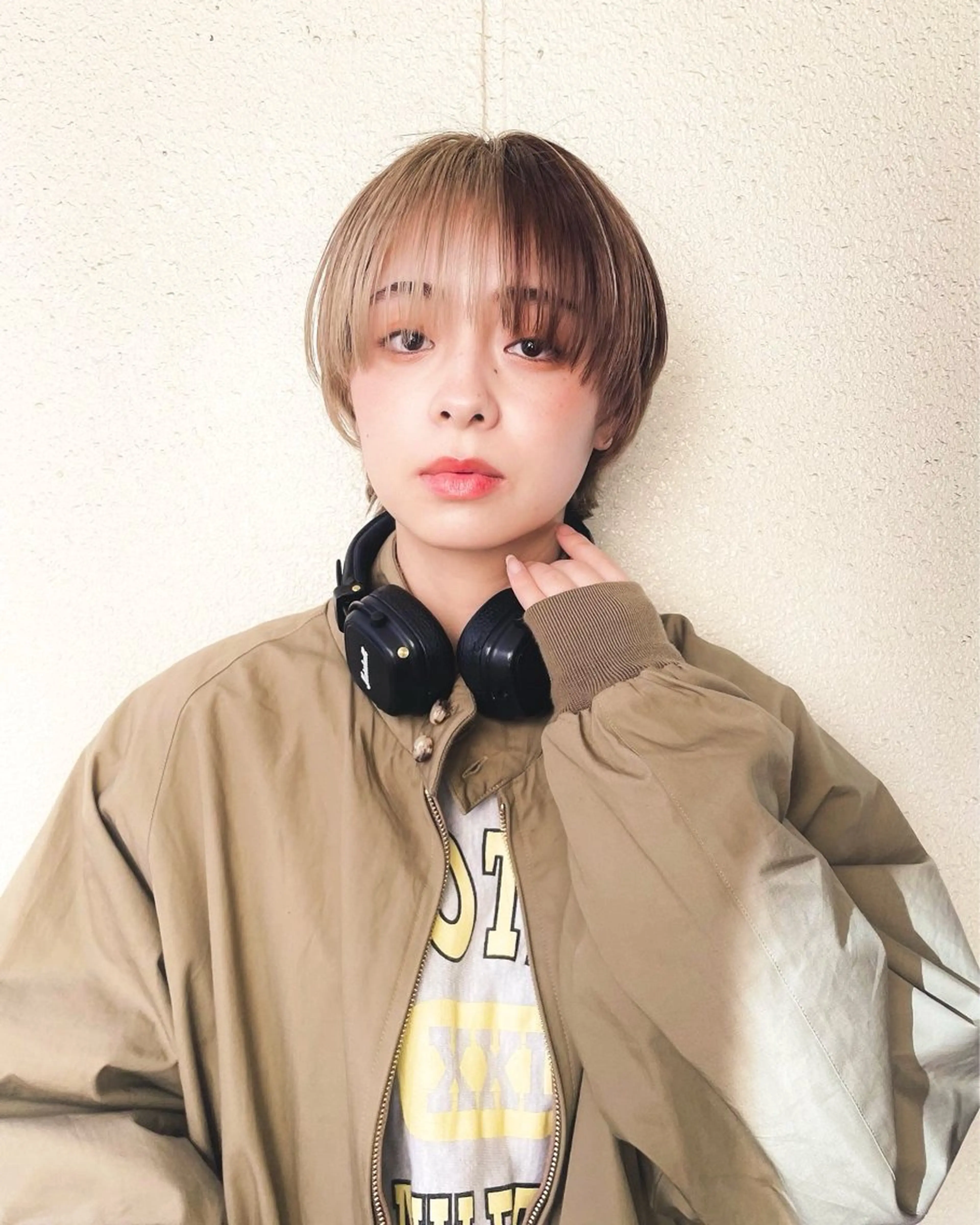 ショート カラー デザインカラー ハイトーンカラー ショートヘア カット ヘアカラー トリートメント ハイトーン/レイヤー /ウルフ⭐️永田⭐️のヘアスタイル