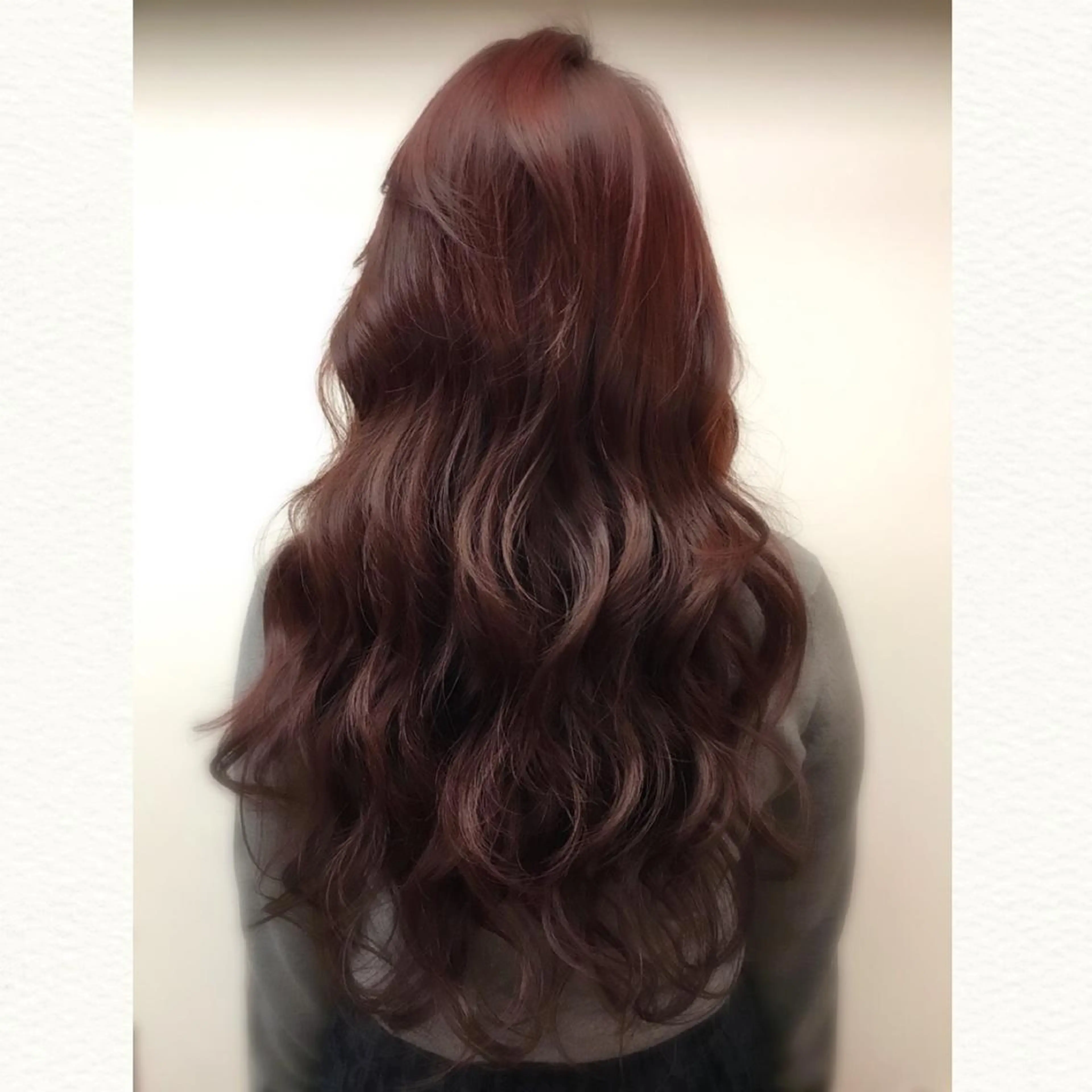 ショート ミディアム セミロング ロング カラー レッドカラー トリートメント hair design BRAT所属・岩崎 よしの /BRAT/築地口のヘアスタイル