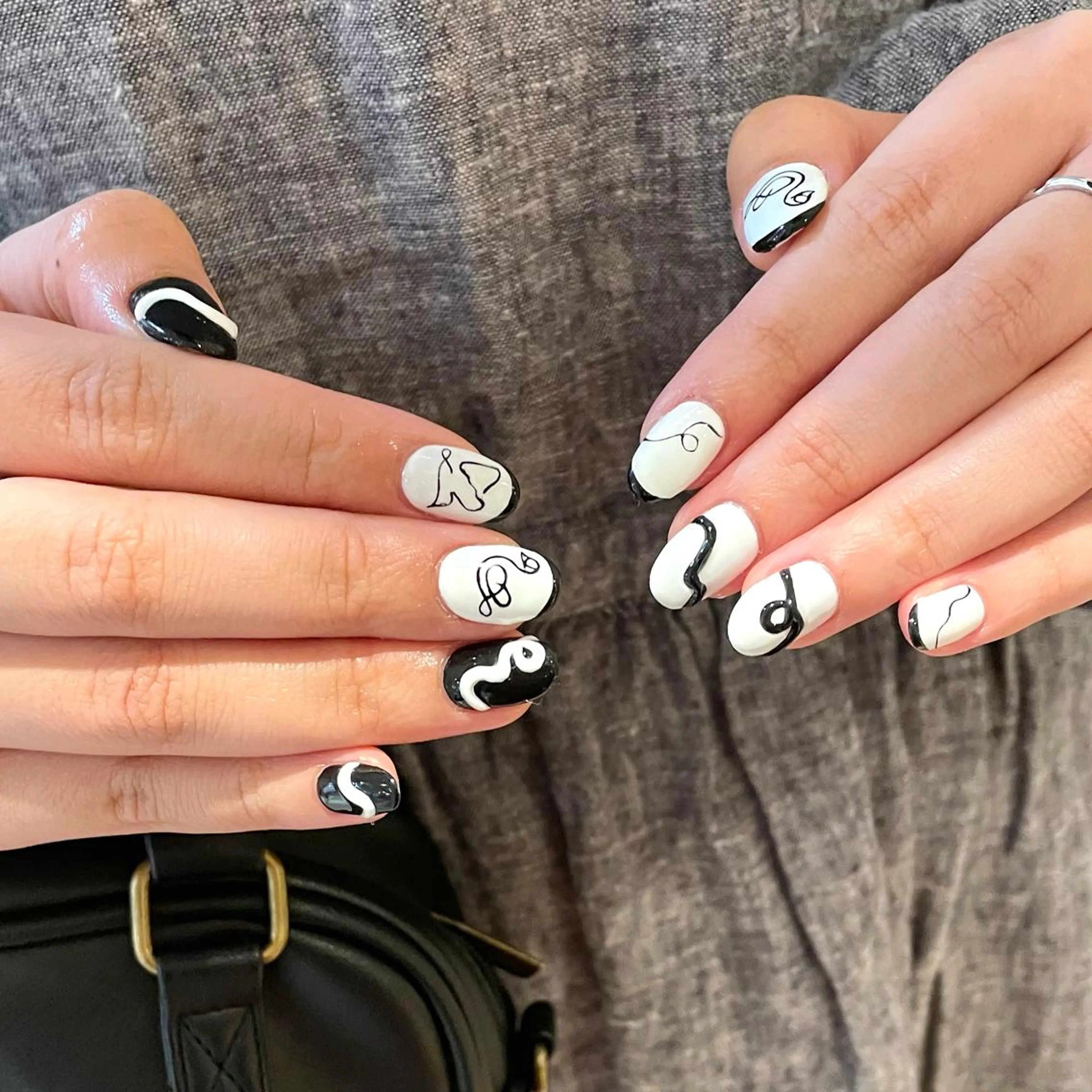 ネイル ハンドネイル 新井 ひなののネイルデザイン