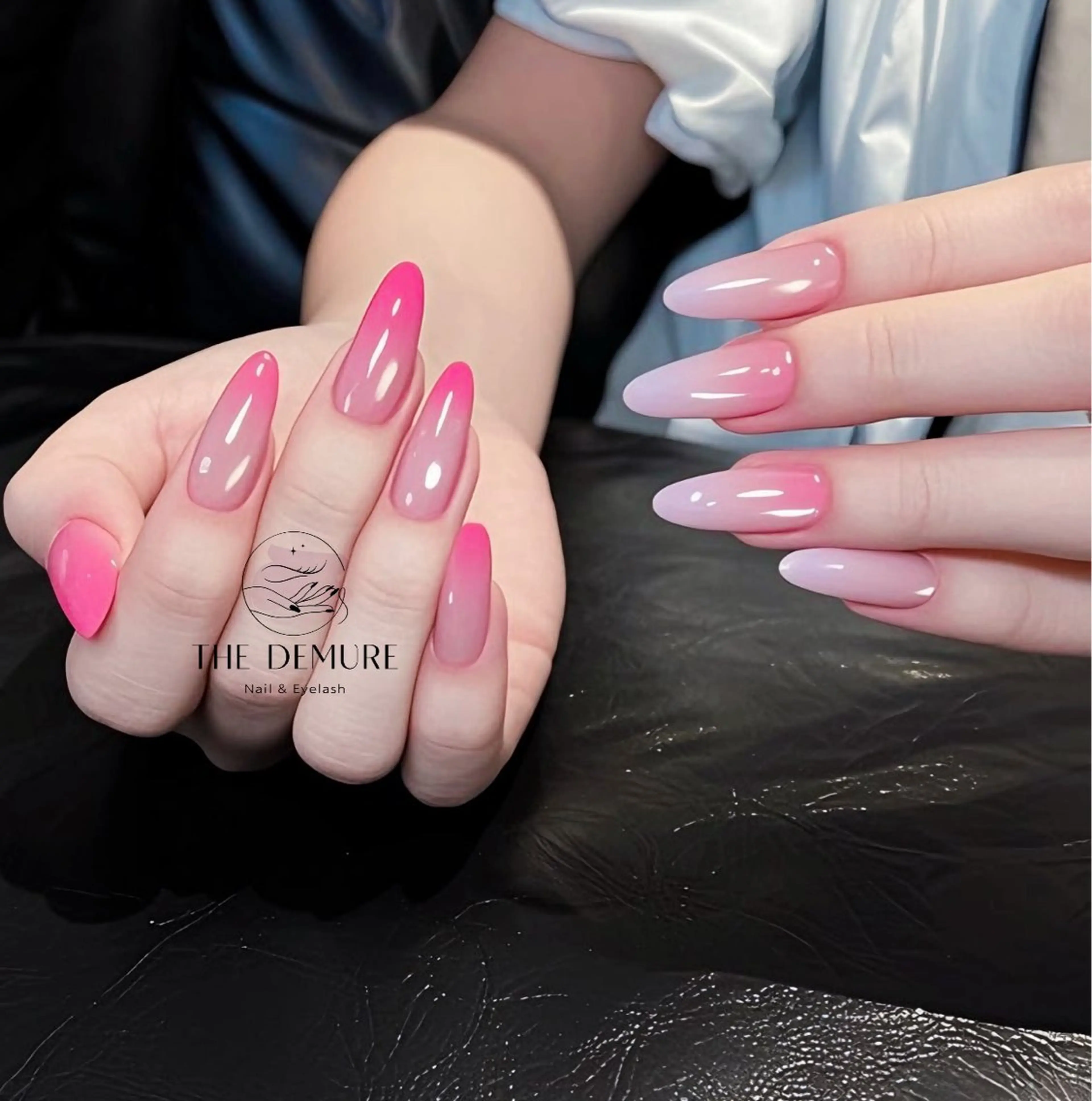 【当店限定韓国風×話題】チップ長さだし＋マグネット×グラデーションの最旬デザイン¥11490の写真