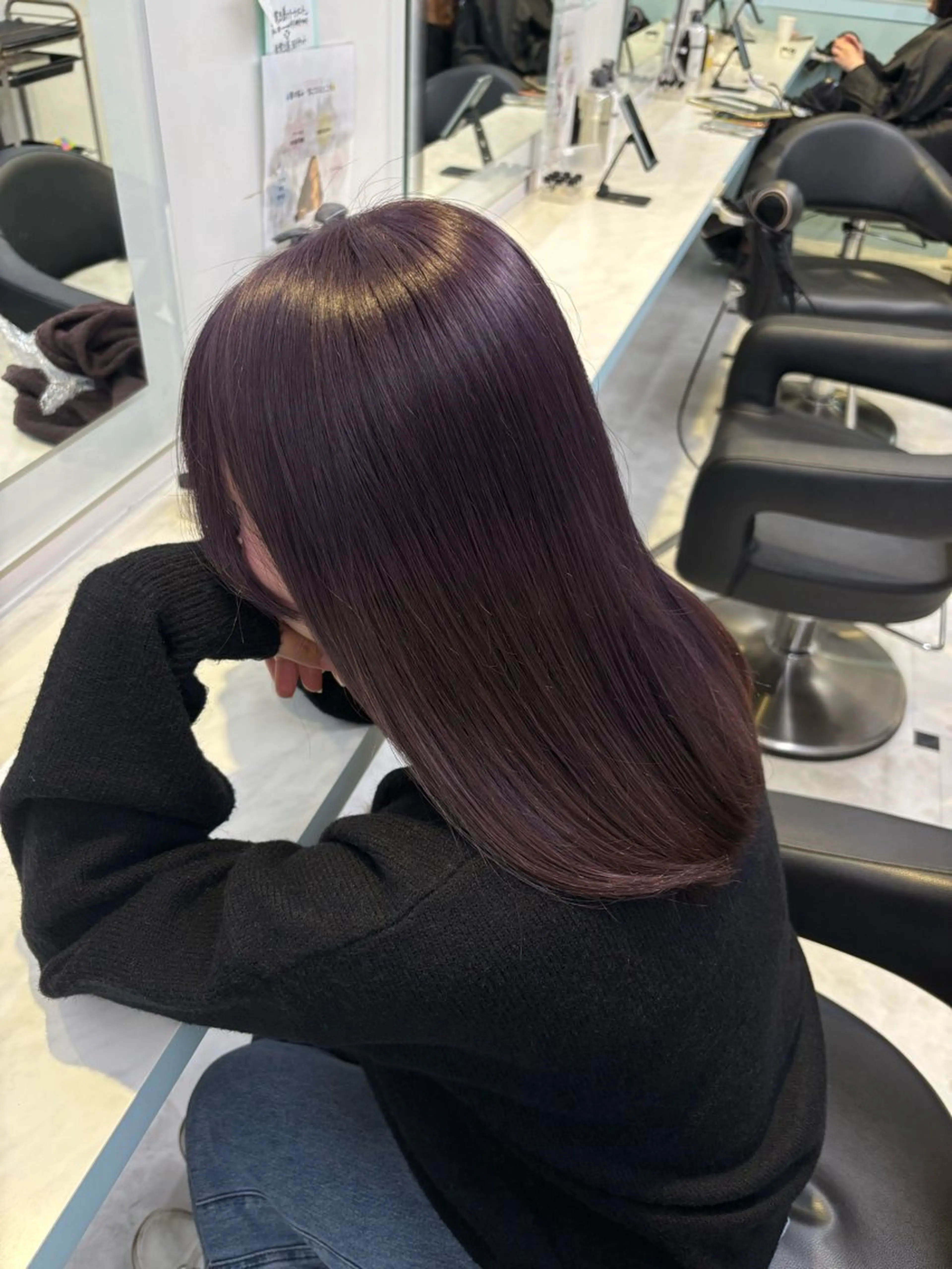 ロング ヘアカラー 似合わせcolor 🎀ʀɪɴᴏ🎶🪽のヘアスタイル