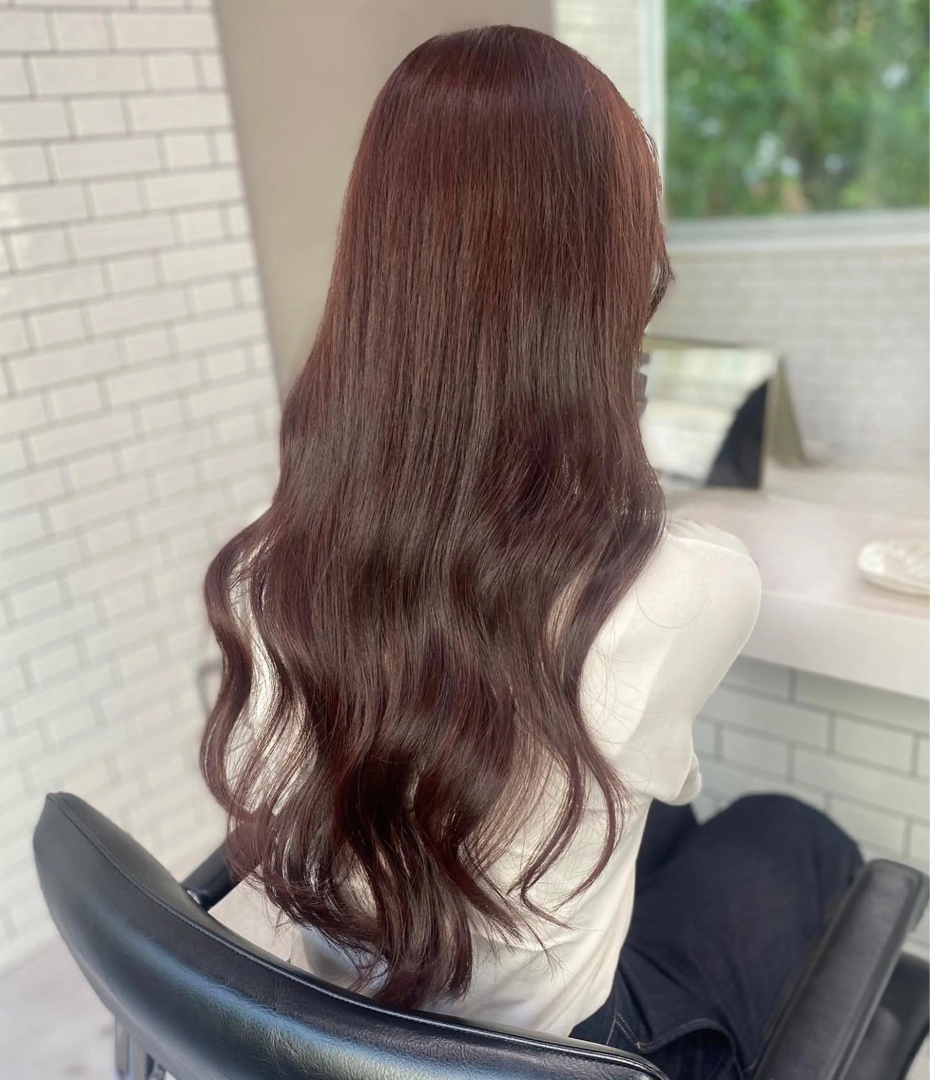 【💖1日3名様限定💖】韓国風顔周りカット➕髪質改善ワンカラー➕超音波クイックTR♡の写真