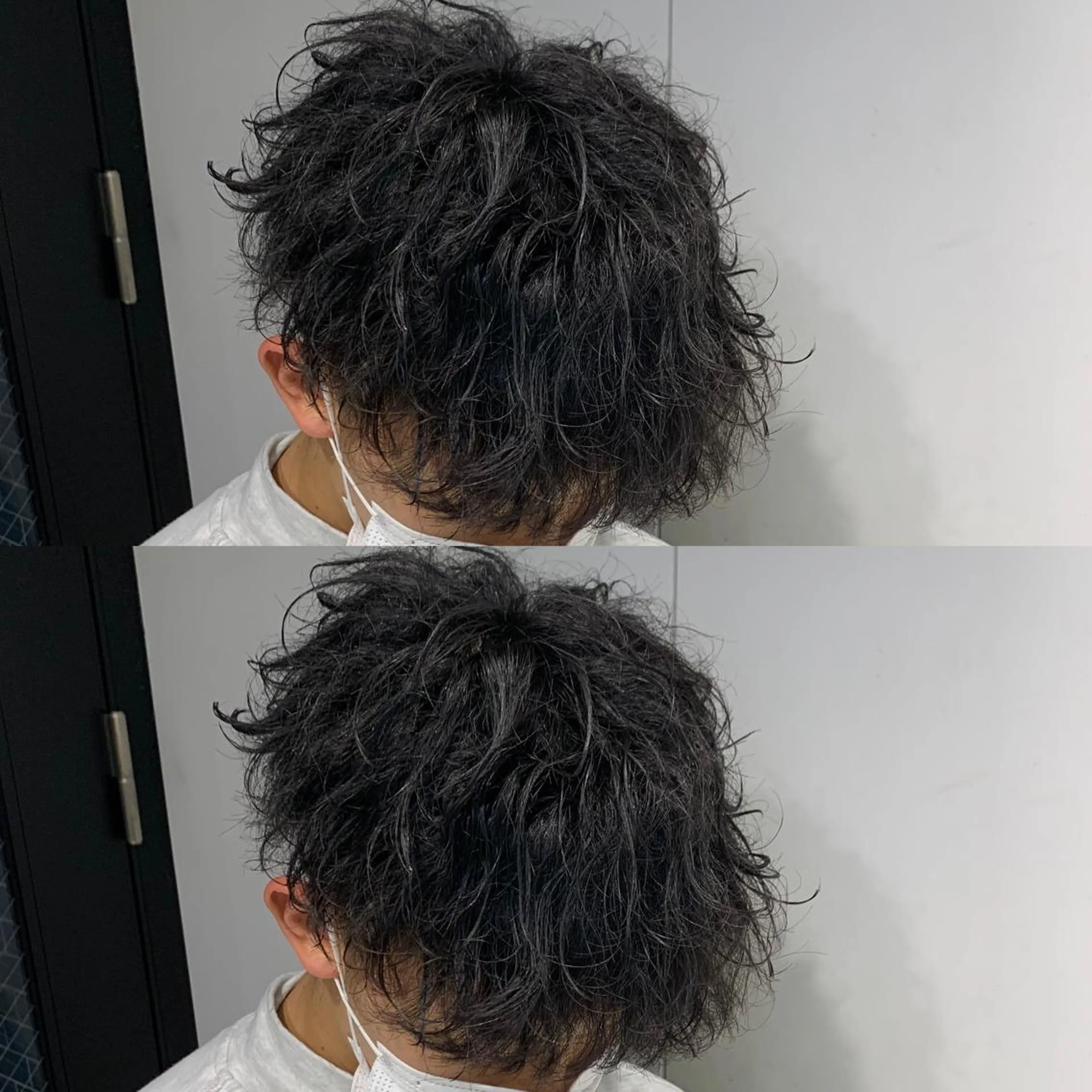 ショート パーマ ヘアアレンジ メンズ メンズパーマ 波巻きパーマ カット パーマ メンズパーマの達人 🌟川内絵人のヘアスタイル