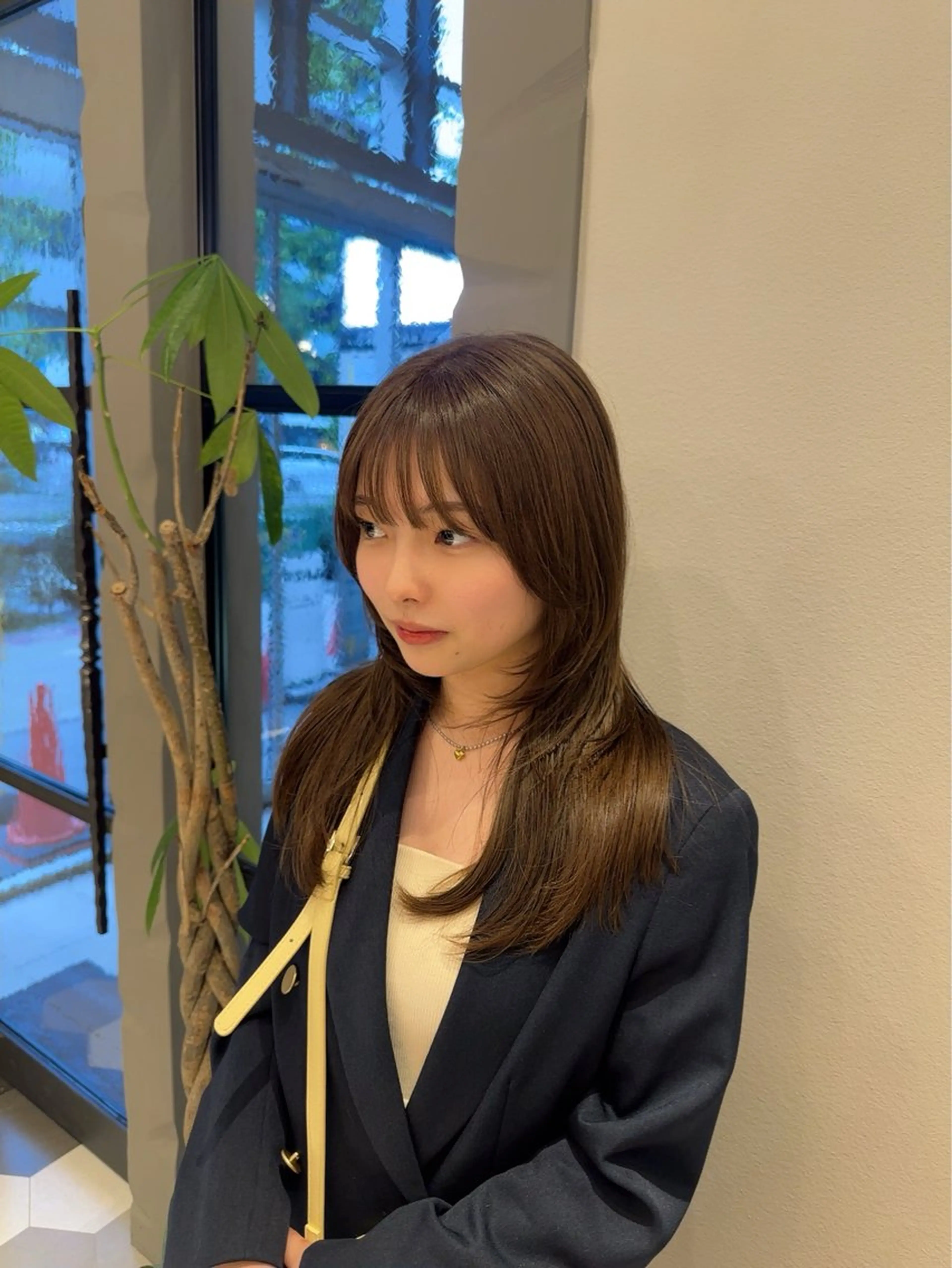 ロング アッシュ ハッシュカット ヘアカラー 透明感カラー/レイ ヤーカット/KaHoのヘアスタイル