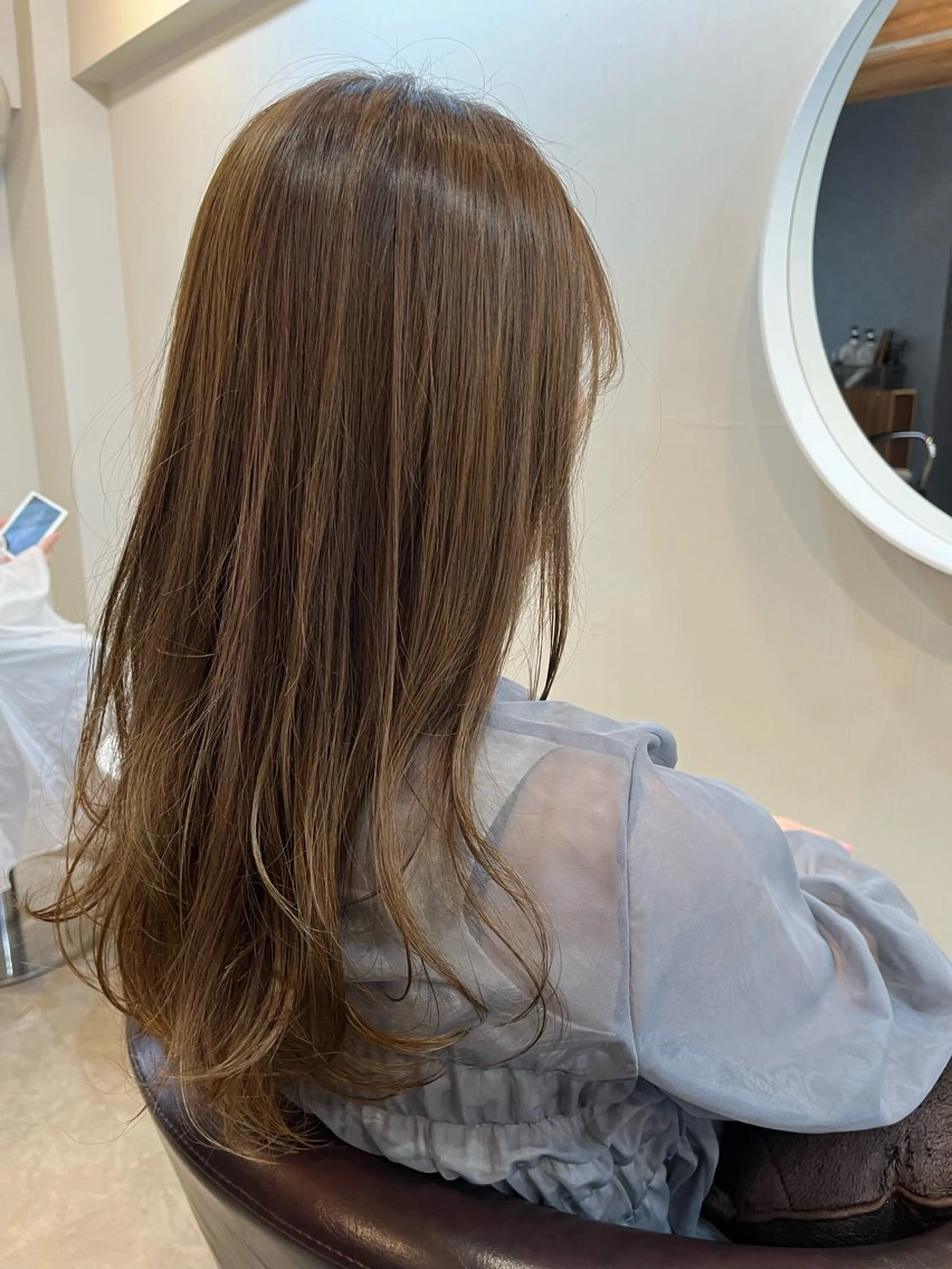 ロング カラー 下石怜子/レイヤー/ 透明感カラーのヘアスタイル