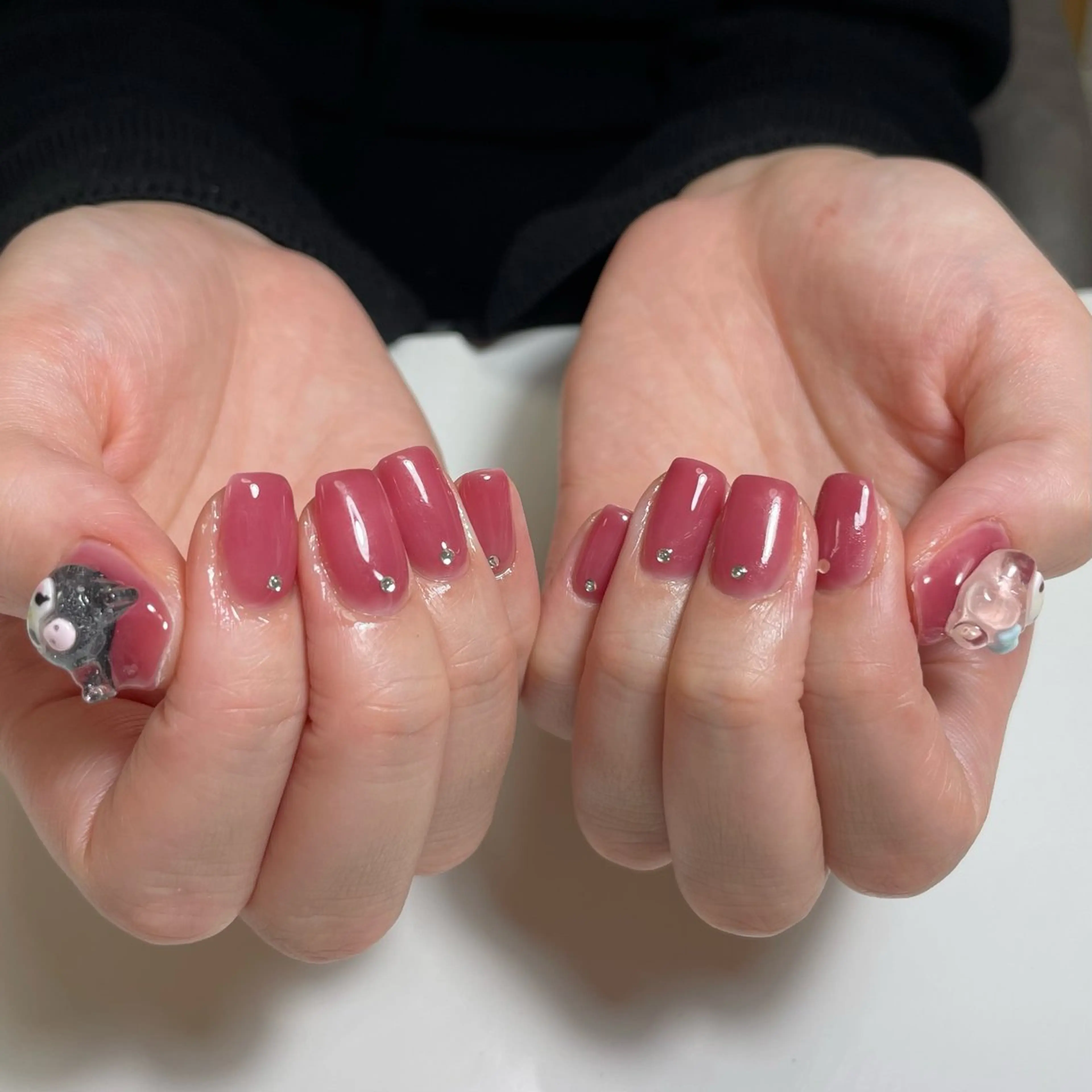 ネイル ハンドネイル By moonネイル 🌷ワンホン/韓国風のネイルデザイン