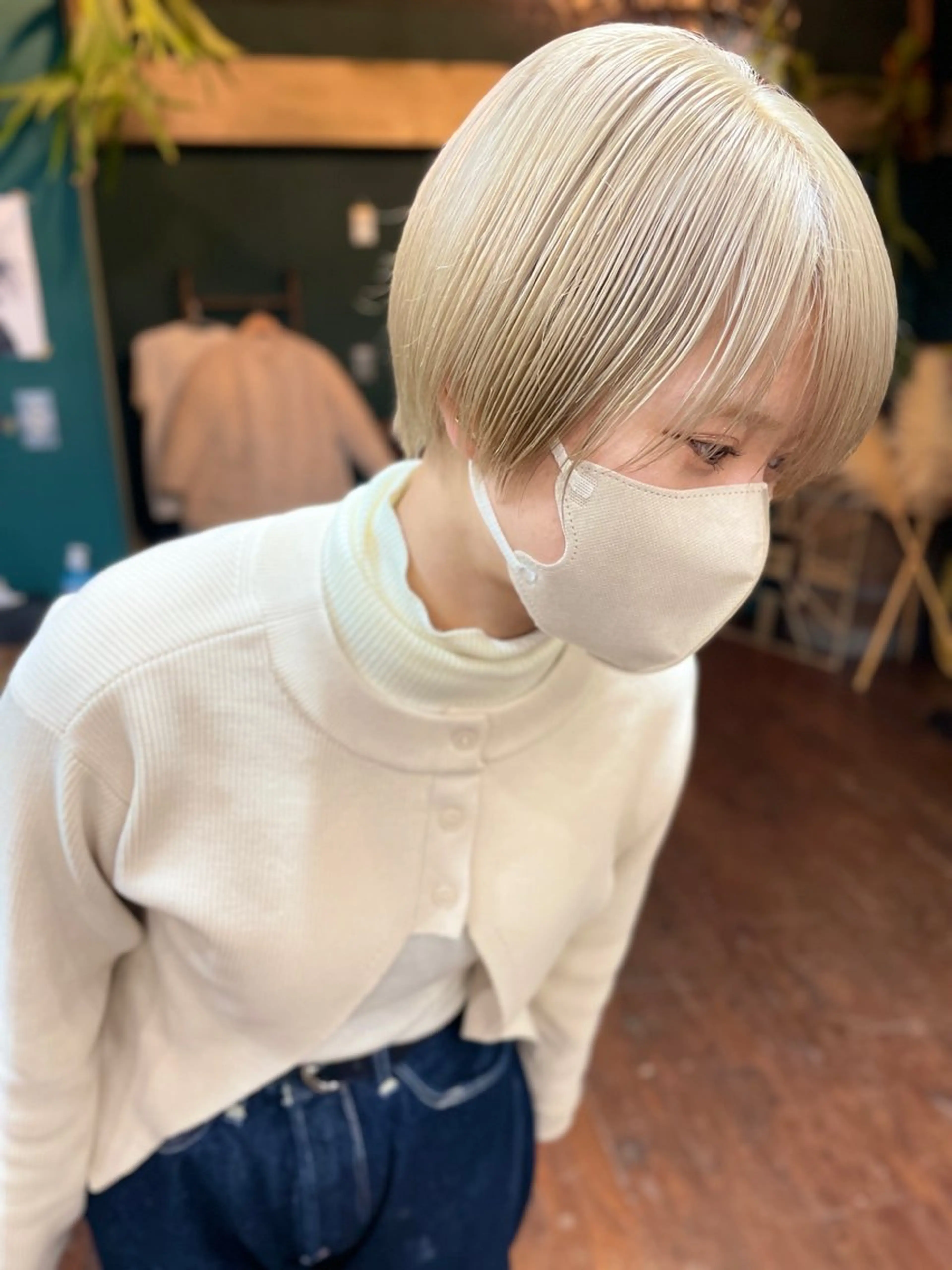 ショート カット ヘアカラー トリートメント vivre libre所属・vivre libreのヘアスタイル