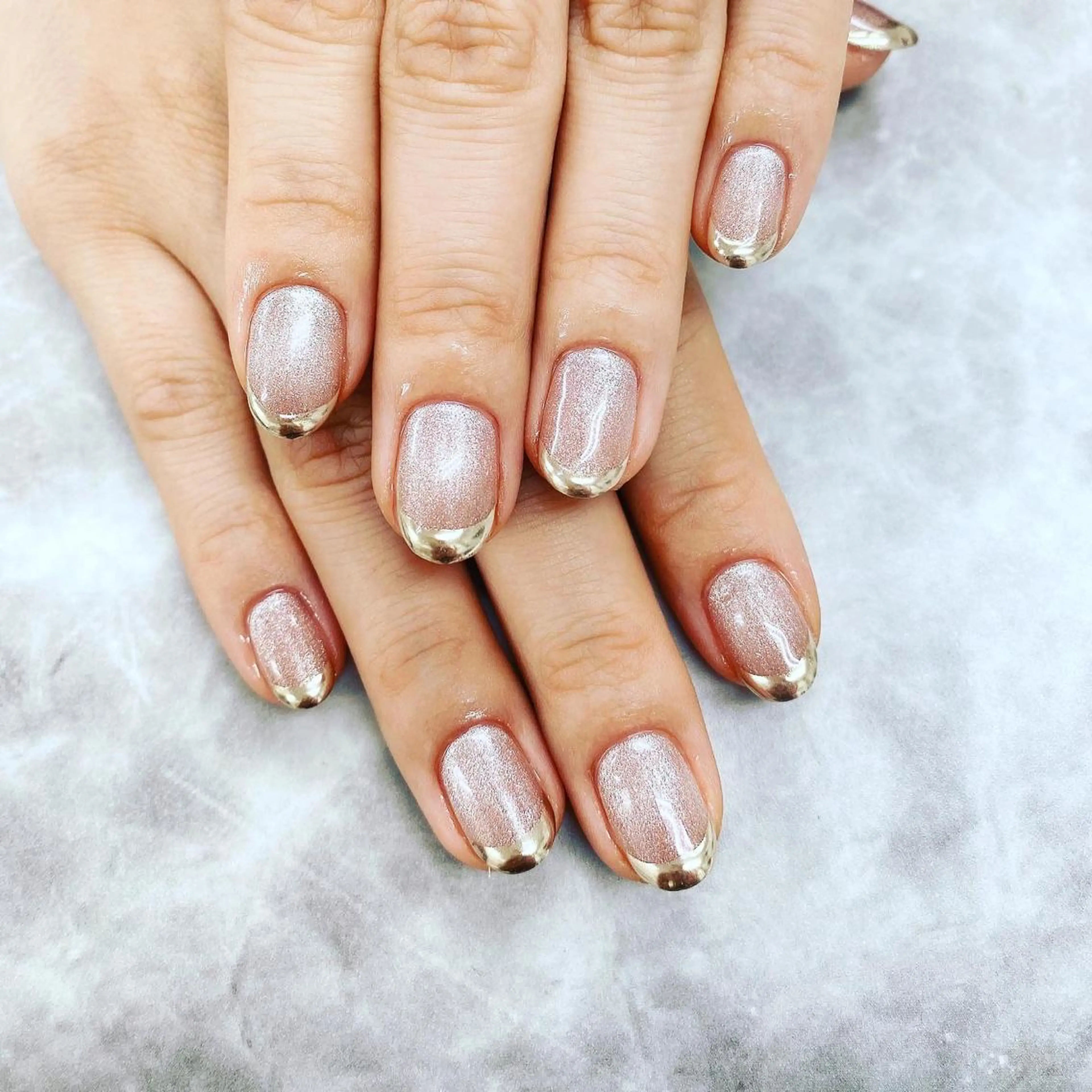 ネイル フレンチネイル ミラーネイル ハンドネイル N._._.claw[エヌクロー]所属・N._._. clawのネイルデザイン