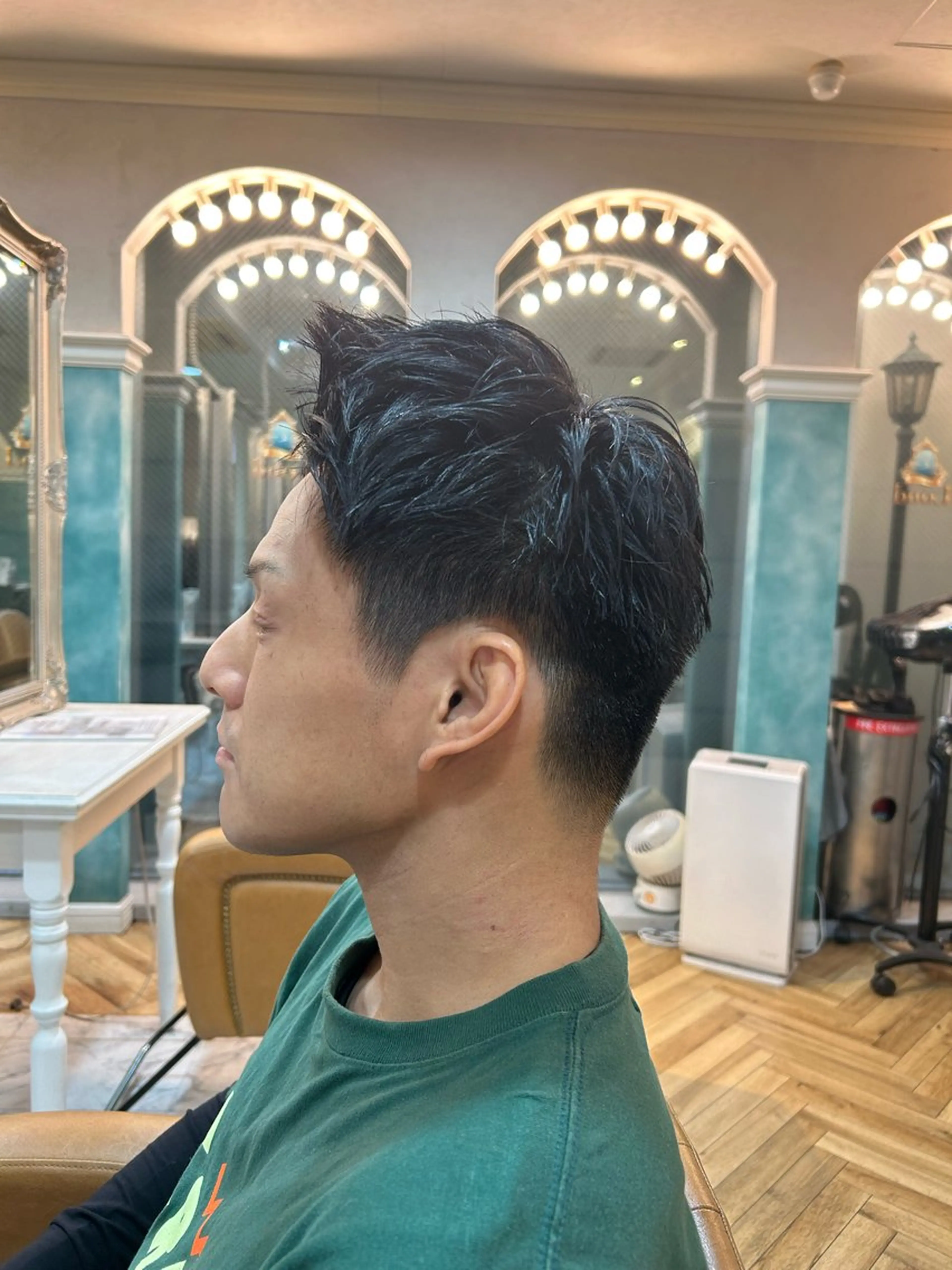 ショート メンズ カット ヘアカラー トリートメント 池袋/韓国メンズヘア ❤️💙軸丸みうのヘアスタイル