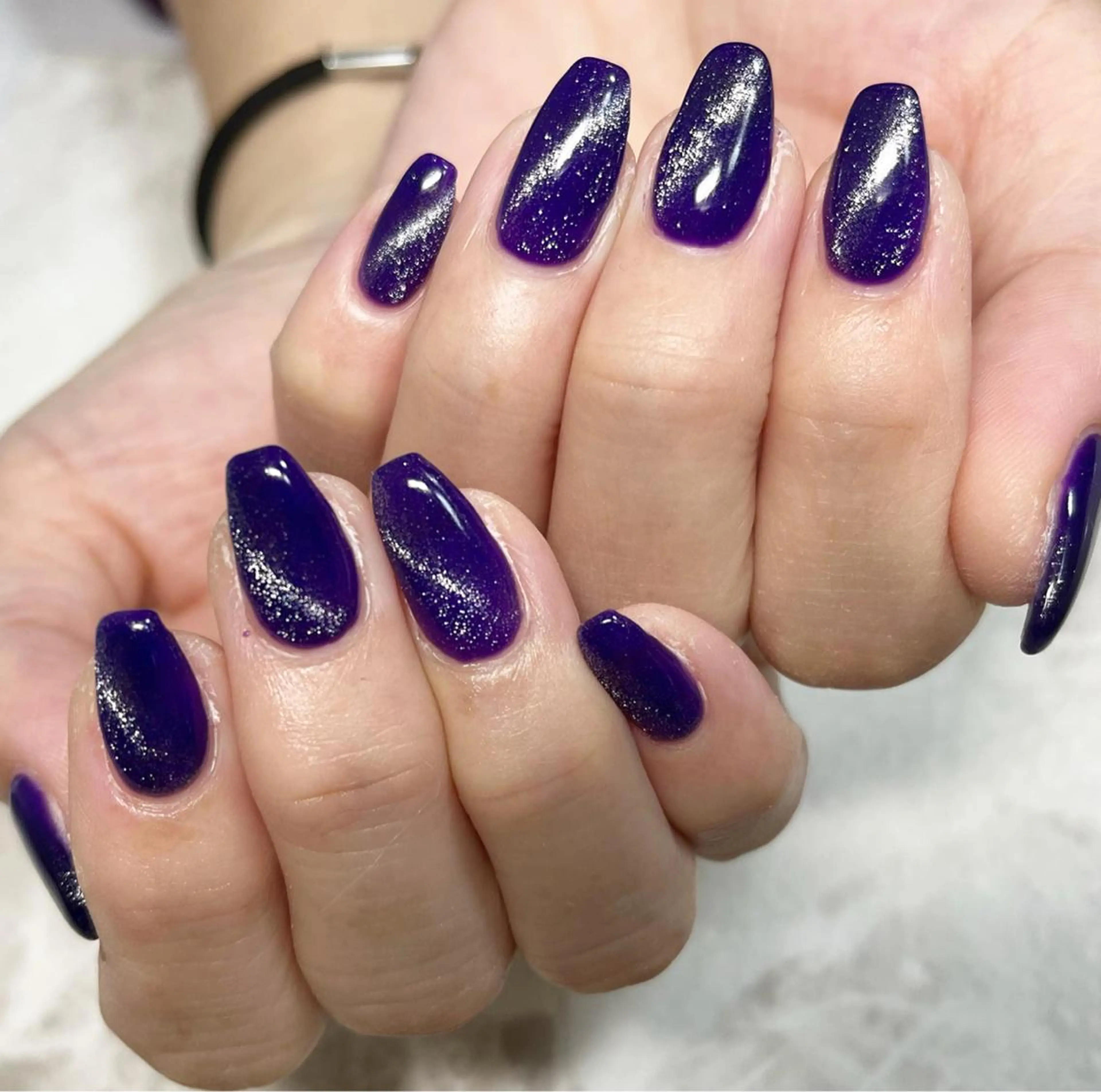 ネイル フットネイル ニュアンスネイル パープル シンプルネイル 春ネイル ネイル フフラ所属・nail fufla ♡yamane♡のネイルデザイン