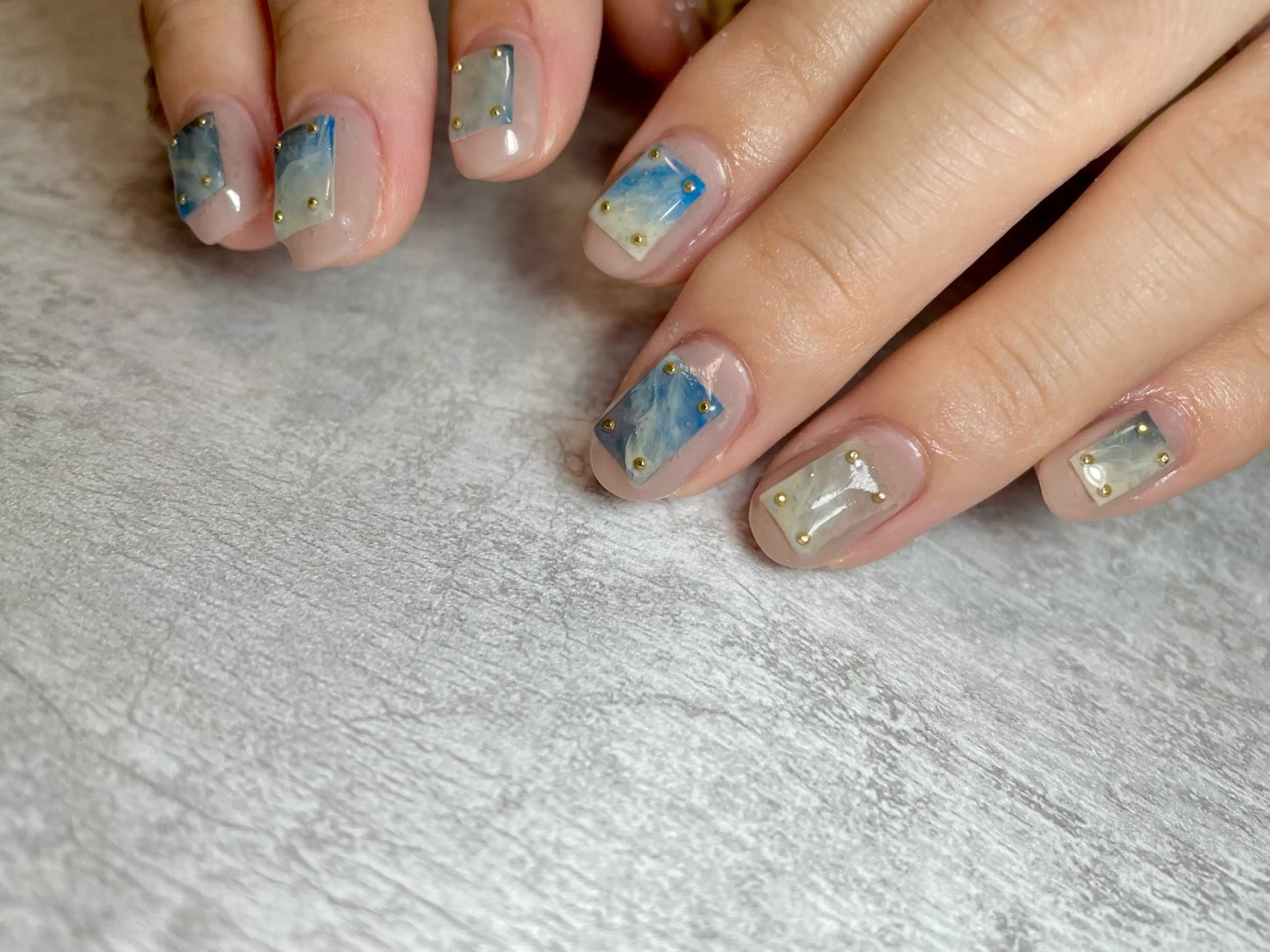 ネイル 持ち込み ニュアンスネイル BEAUTY GARDEN 【nail salon unseul】所属・nana .のネイルデザイン