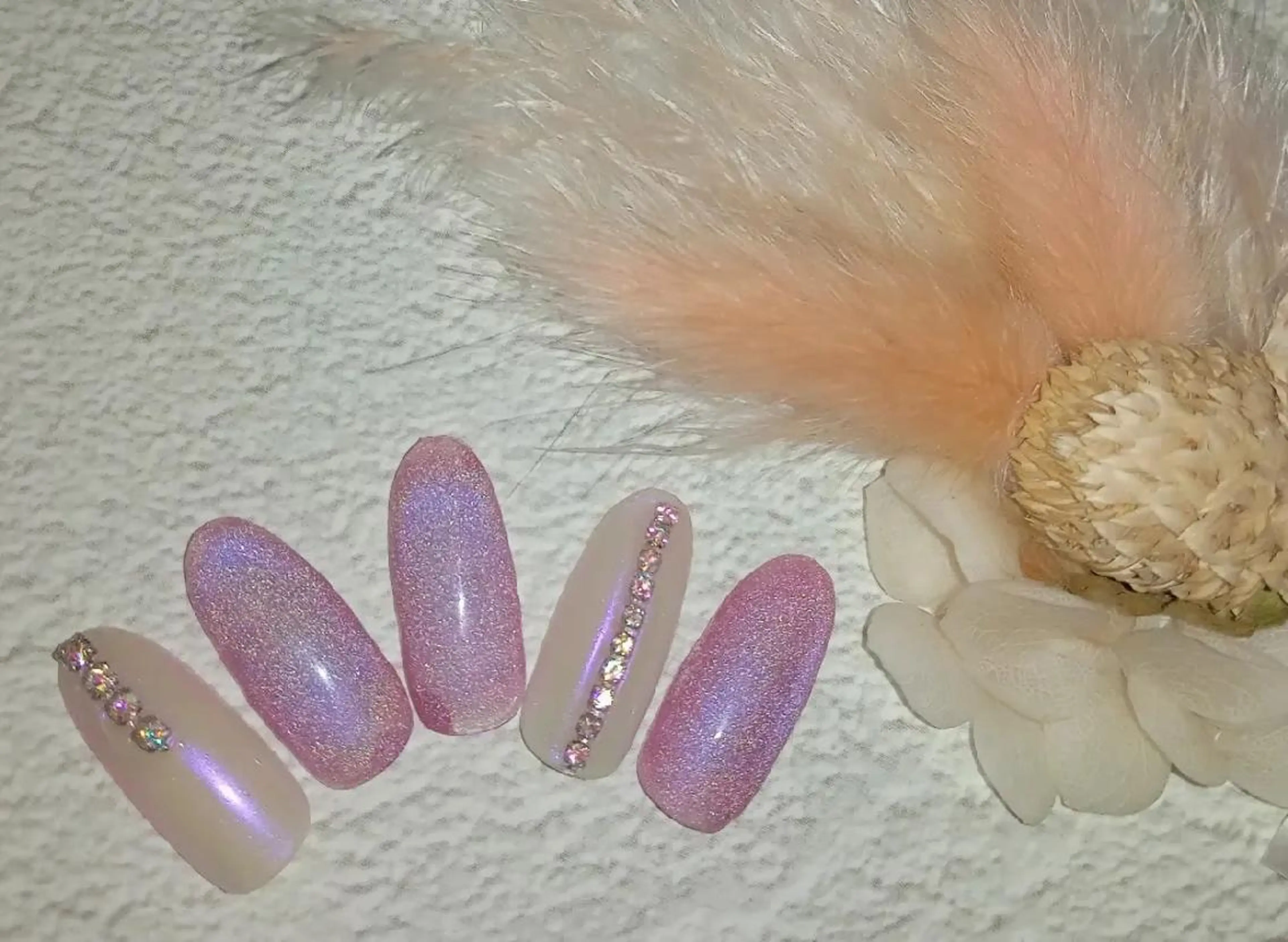 ネイル 韓国ネイル マグネットネイル ミラーネイル シンプルネイル ブライダルネイル ハンドネイル flure de neige yukiのネイルデザイン