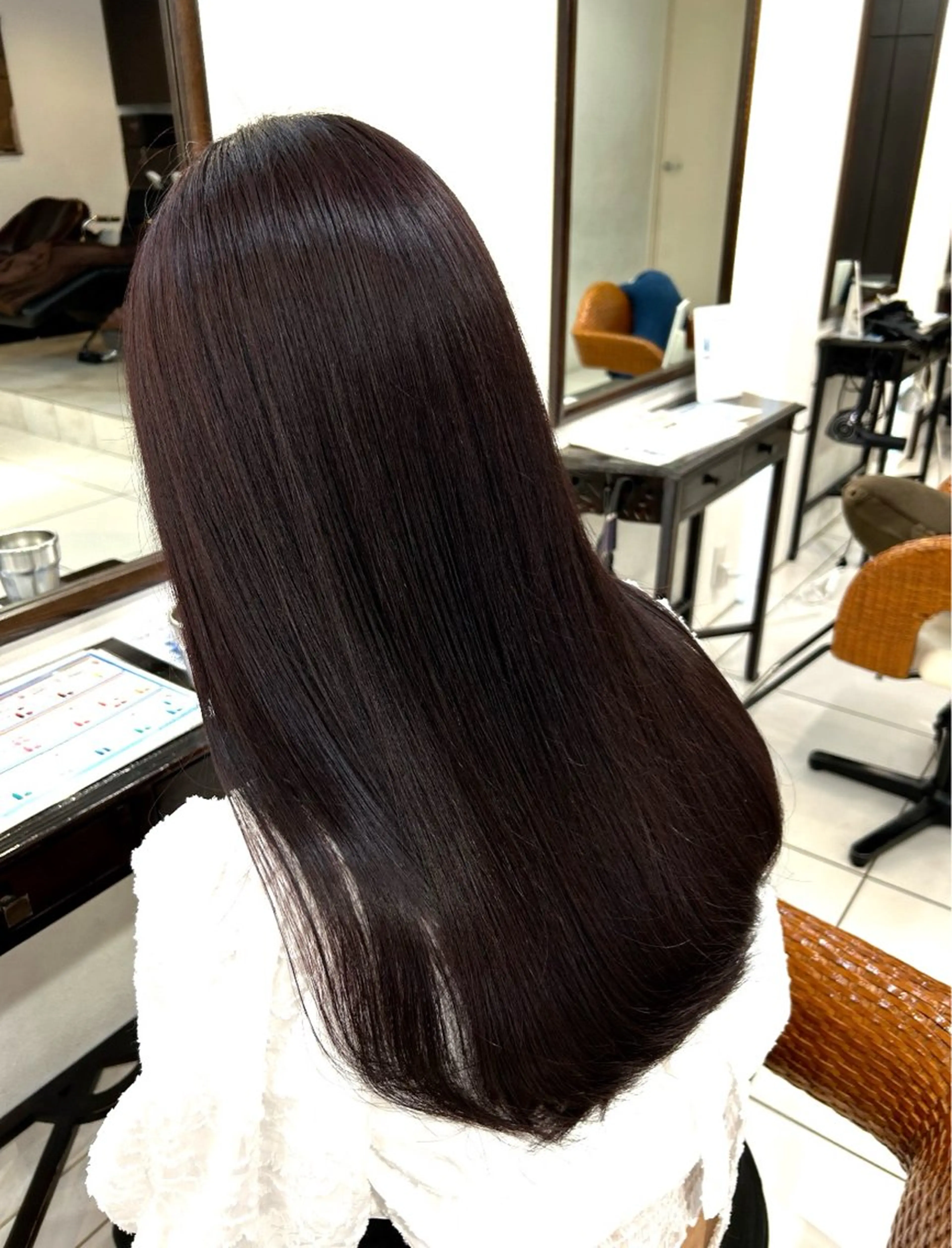 カラー ヘアカラー DIFINO所属・林 星那のヘアスタイル