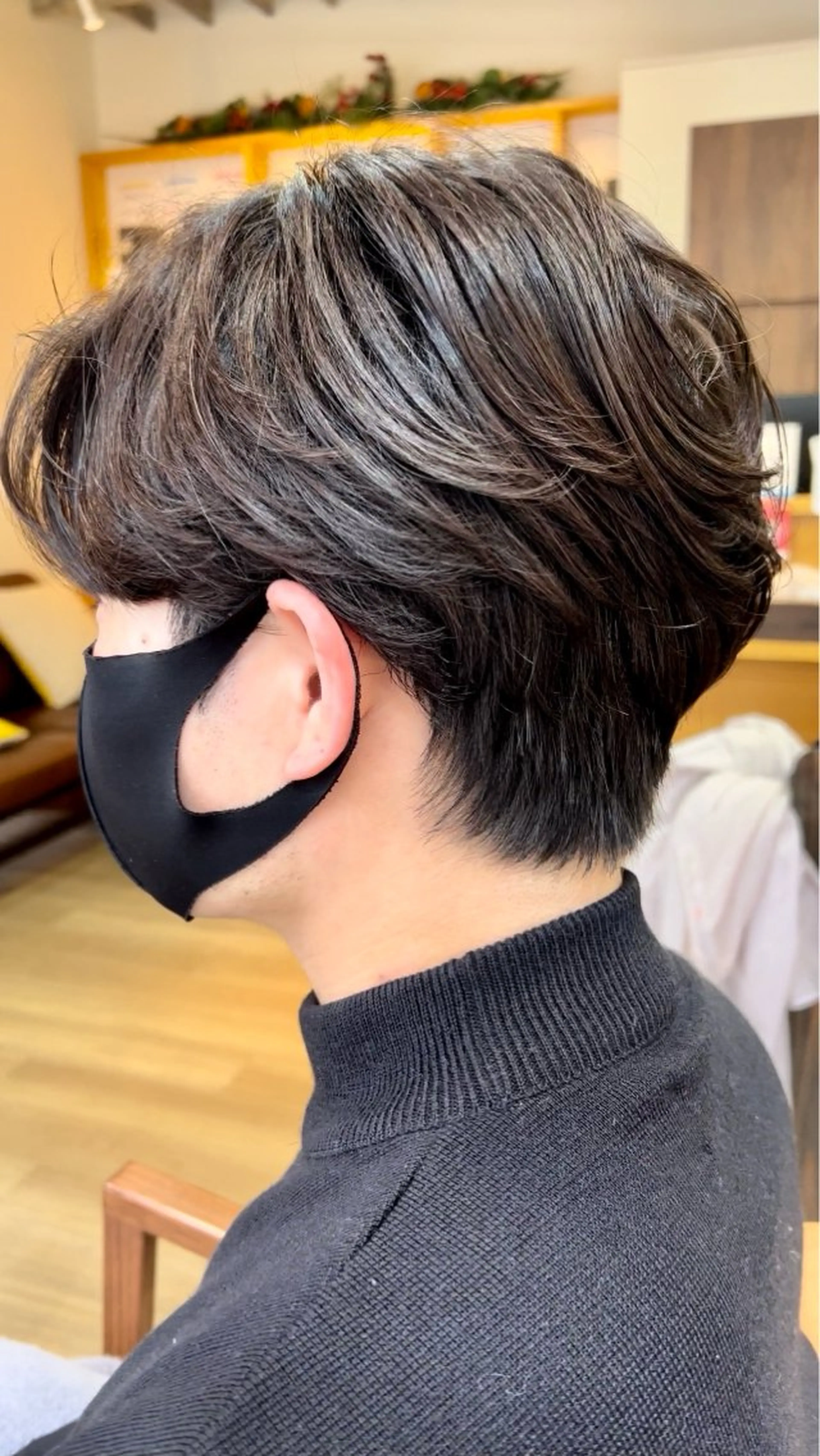 ショート メンズ メンズデザインカット ダウンパーマ メンズパーマ デザインカット カット パーマ SALOWIN上野店 yoshiのヘアスタイル