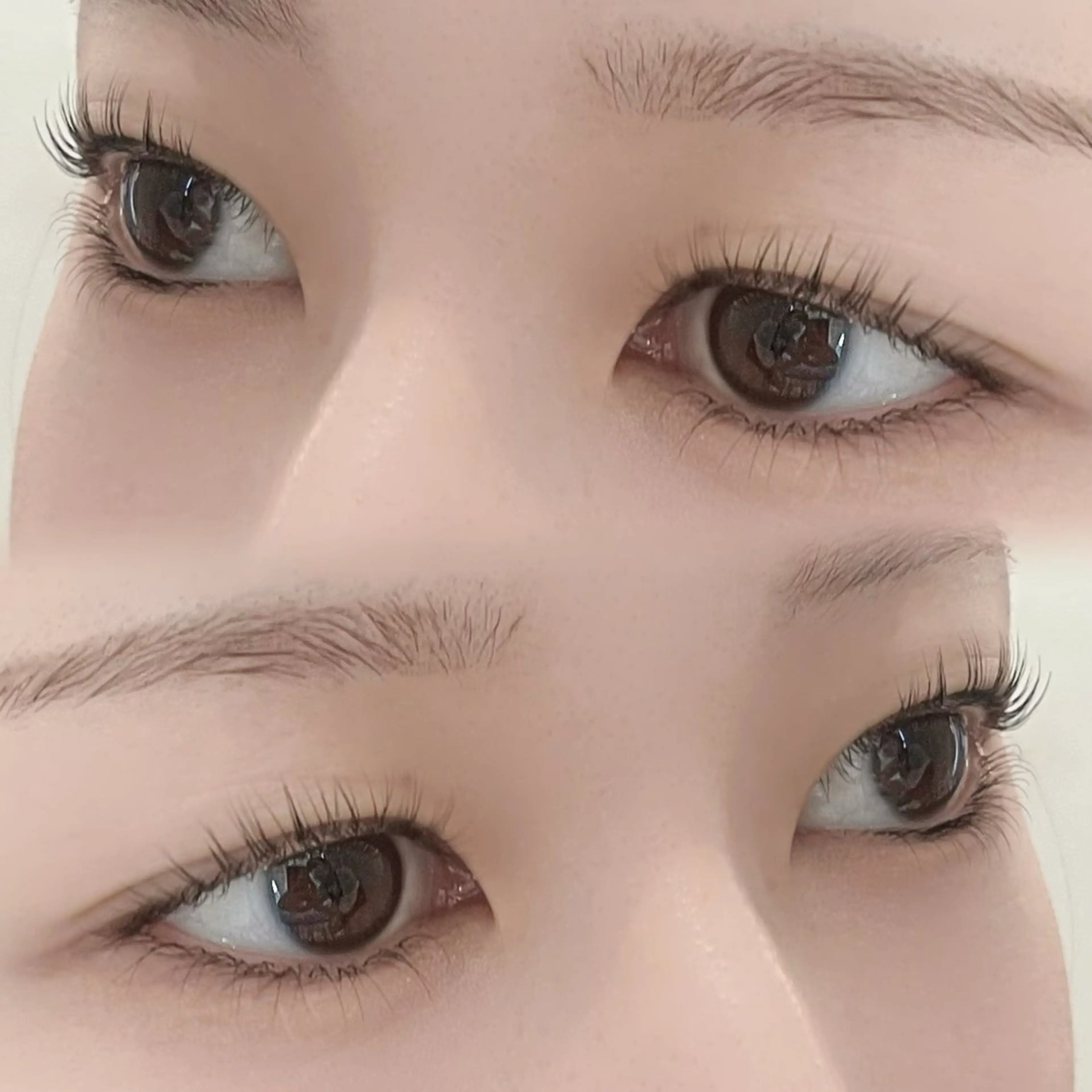 【ご来店2回目のリピーター様】まつげエクステ100本/マツエク/フラットラッシュ🍼倉敷市♡福井駅の写真