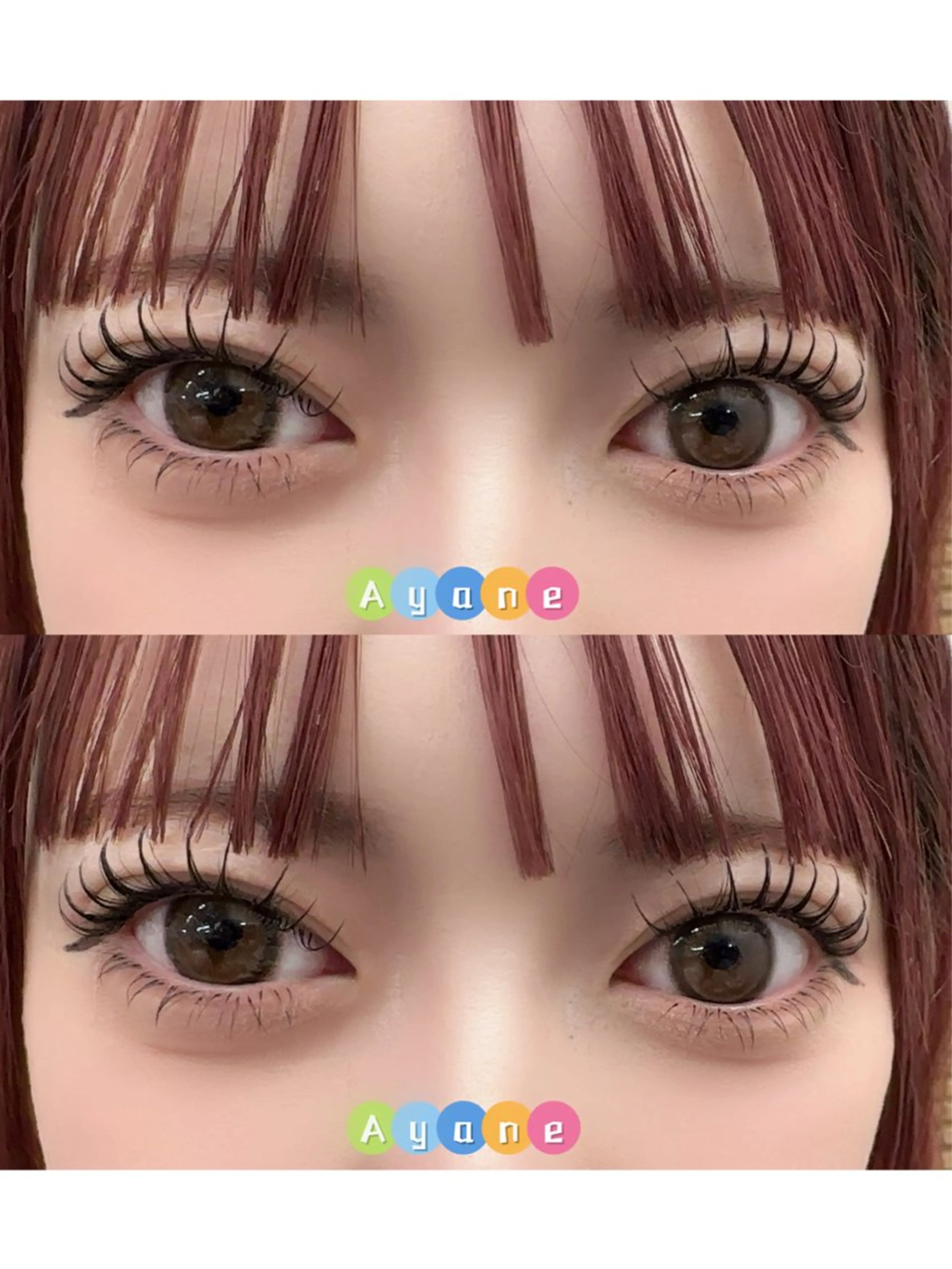 マツエク・マツパ 付け放題 バインドロック 束感まつ毛 フラットラッシュ 韓国風マツエク ACIEL EYELASH SALON所属・あ やねのマツエク・マツパデザイン