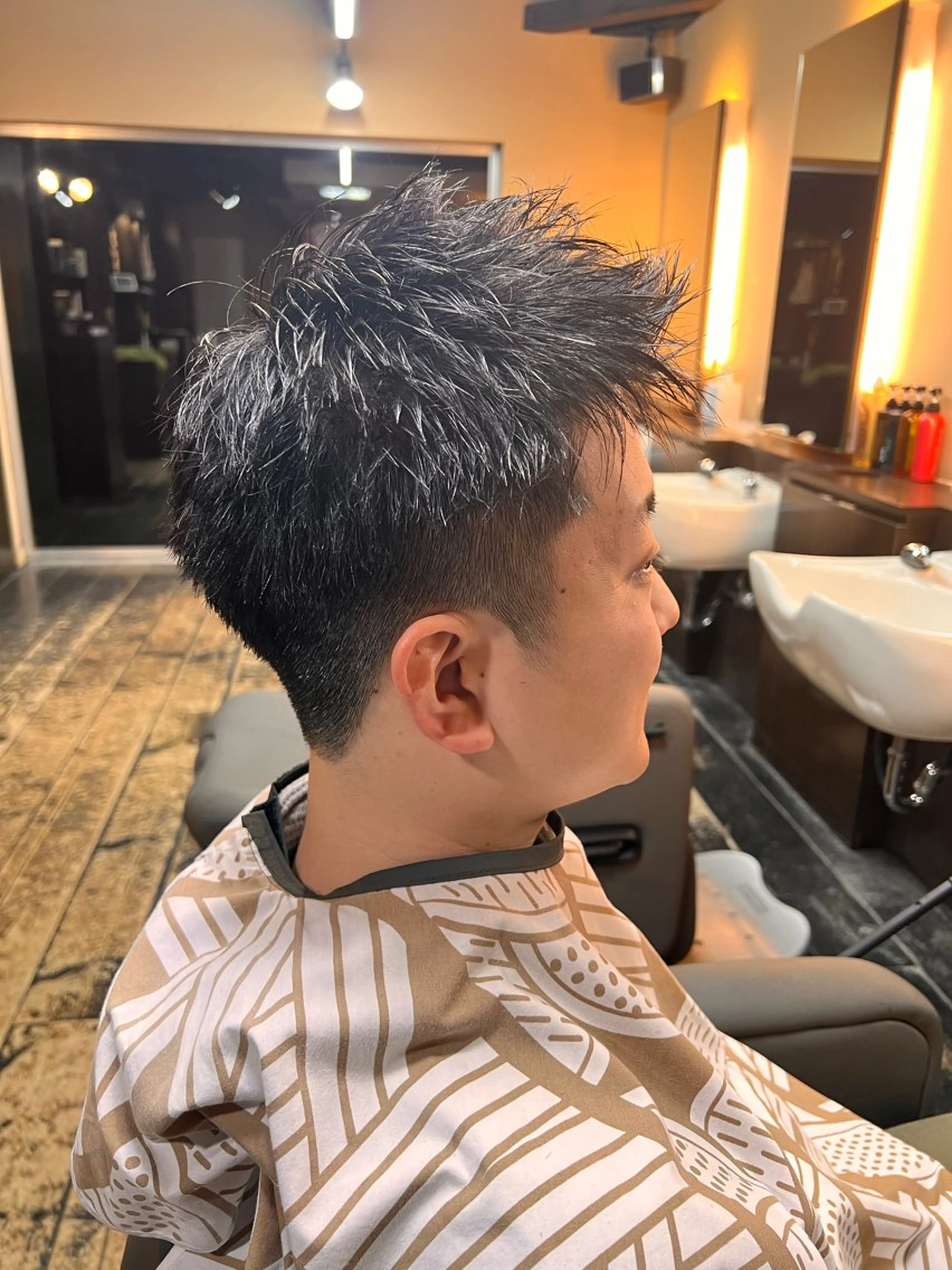 ショート メンズ 刈り上げ 澤田 大輝のヘアスタイル