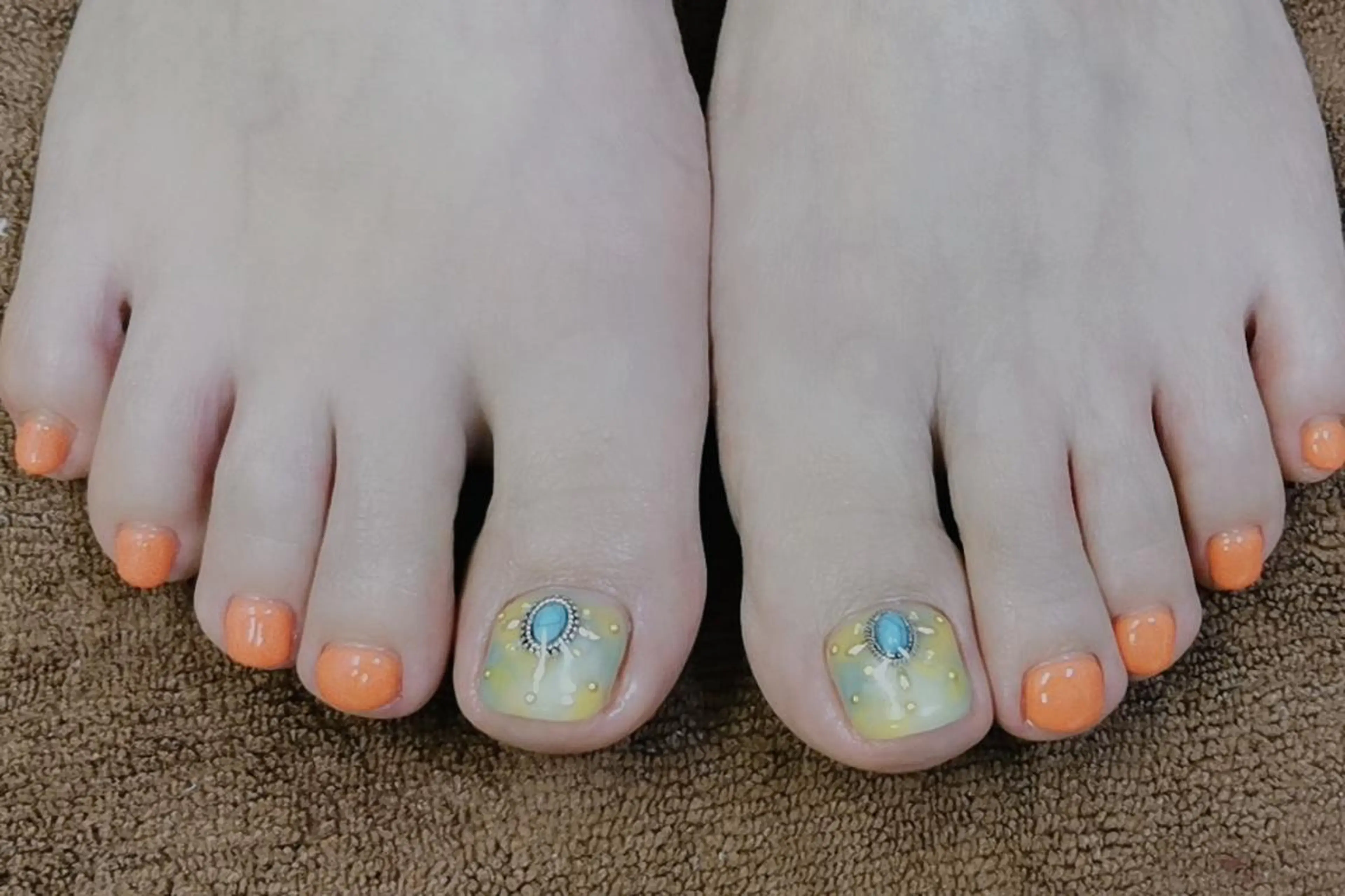 ネイル フットネイル 上福岡 らんらんのネイルデザイン