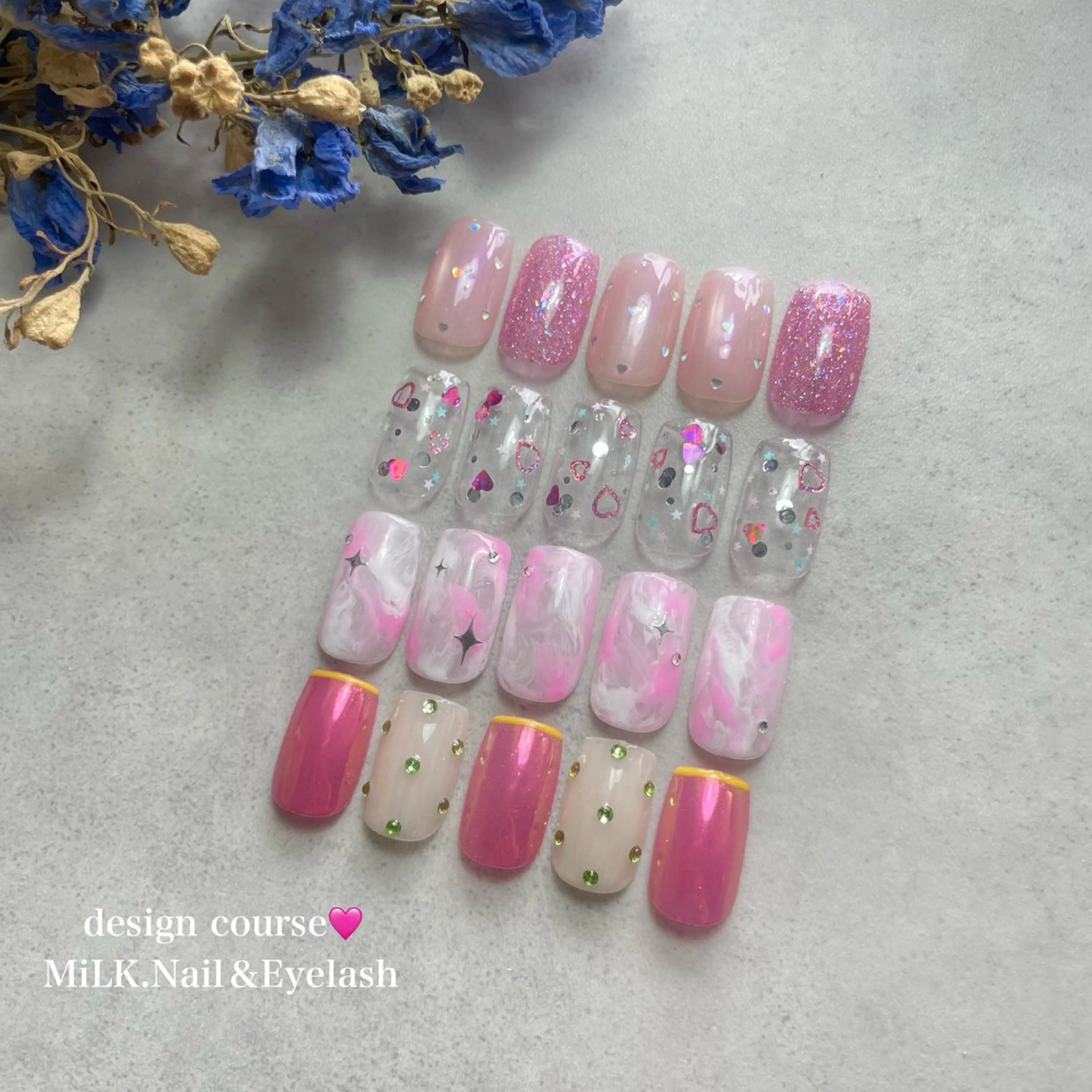 ネイル ハンドネイル MiLK.   Nail&Eyelash所属・MiLK. wakaのマツエク・マツパデザイン