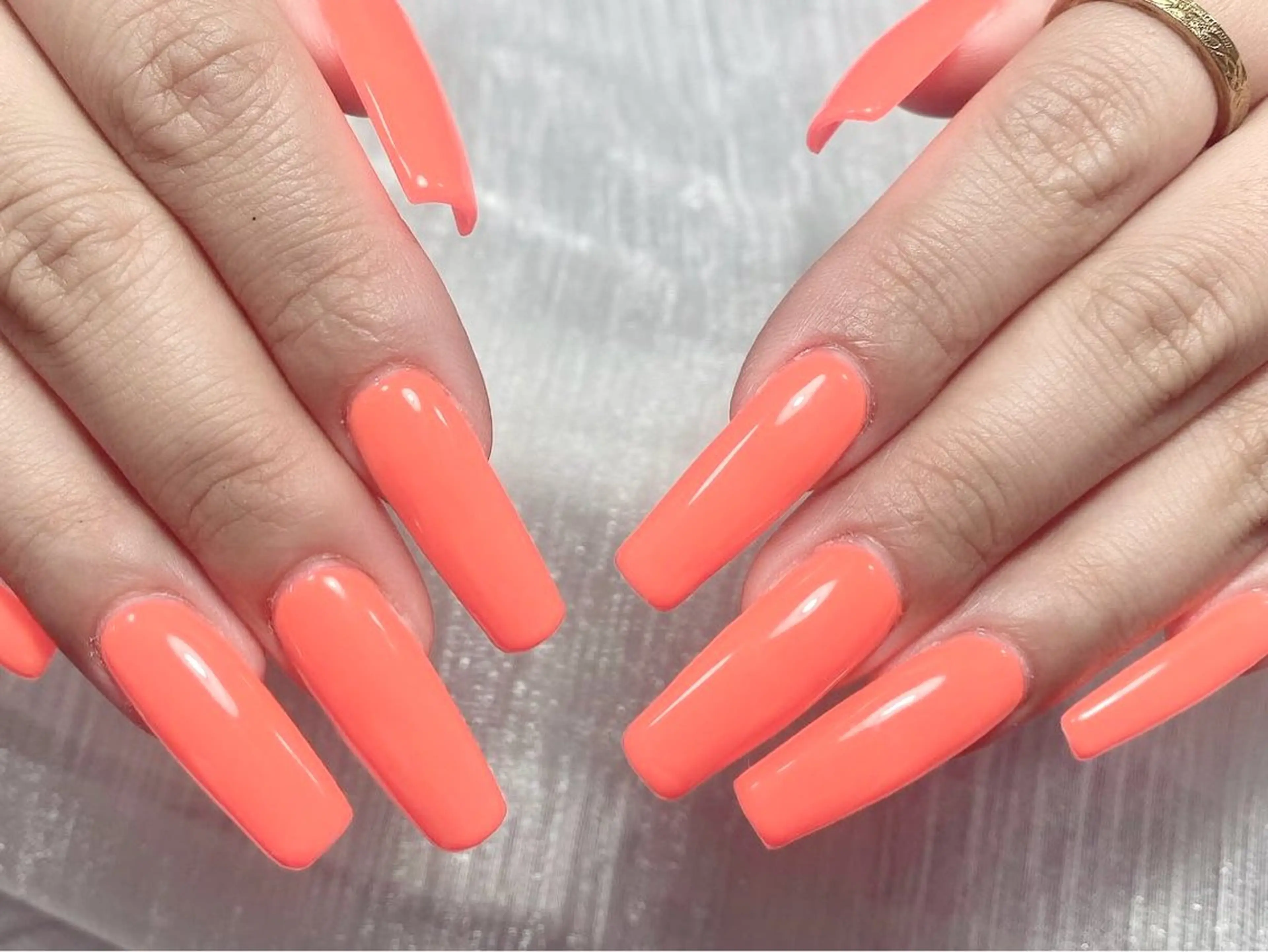 ネイル 長さ出し ワンカラーネイル ネイルチップ ハンドネイル ハンドケア 💕Dreamy KIYO💕のネイルデザイン