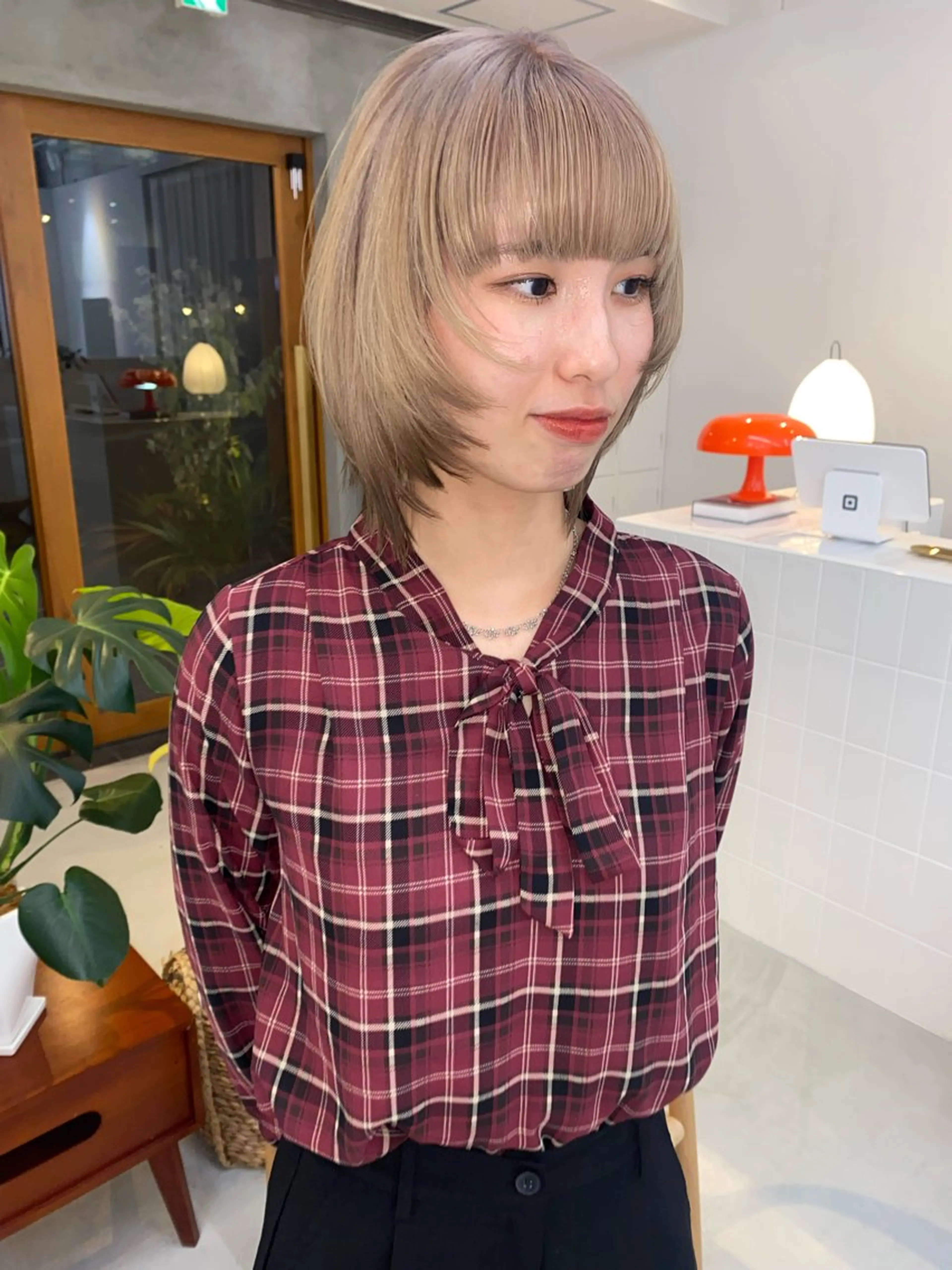 ミディアム カラー グラデーションカラー カット ヘアカラー givet所属・心斎橋/デザインカラ ー/海外風/ナツミのヘアスタイル