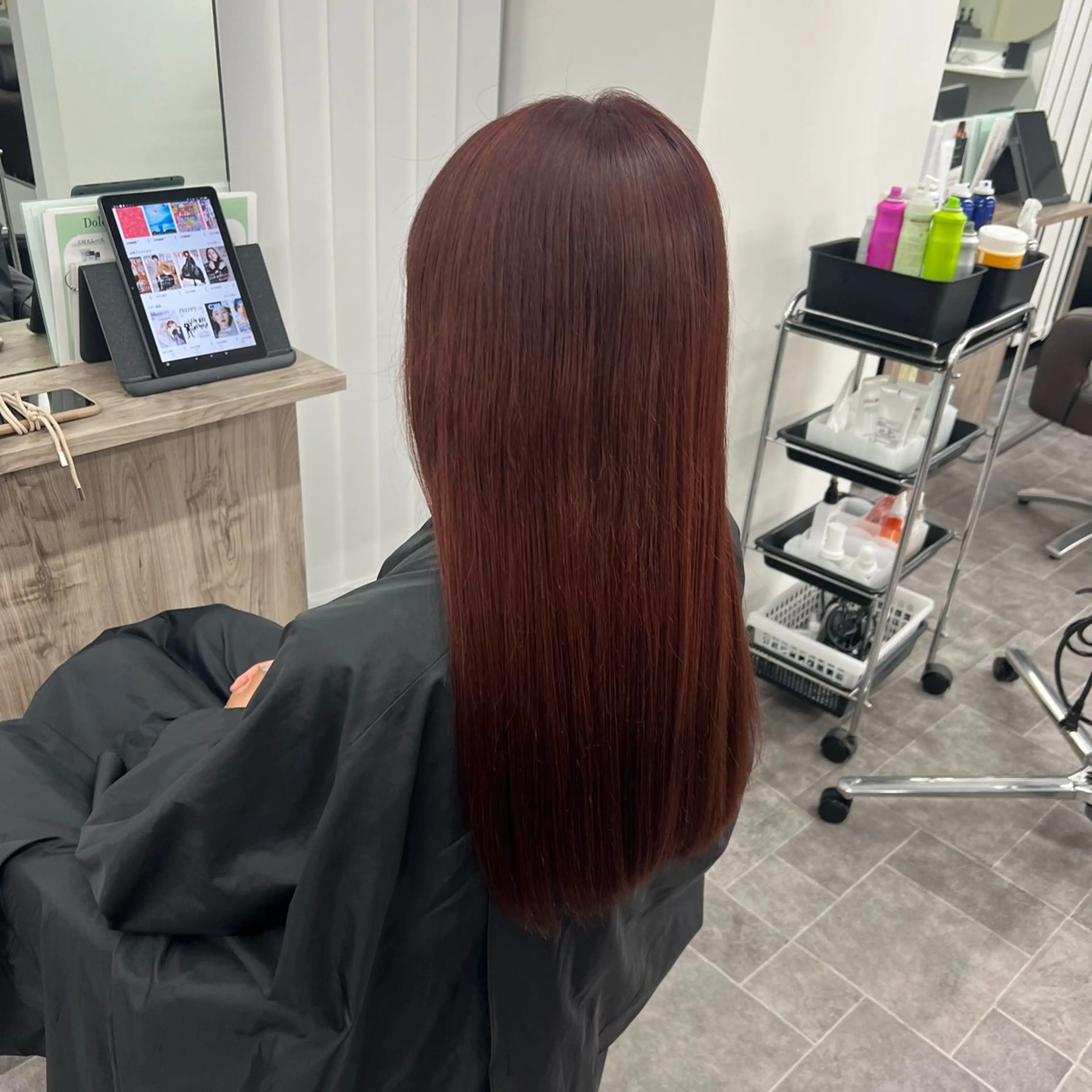 ロング カラー ラベンダーカラー ピンクカラー トリートメント あやの/10代· 20代似合わせカラーのヘアスタイル